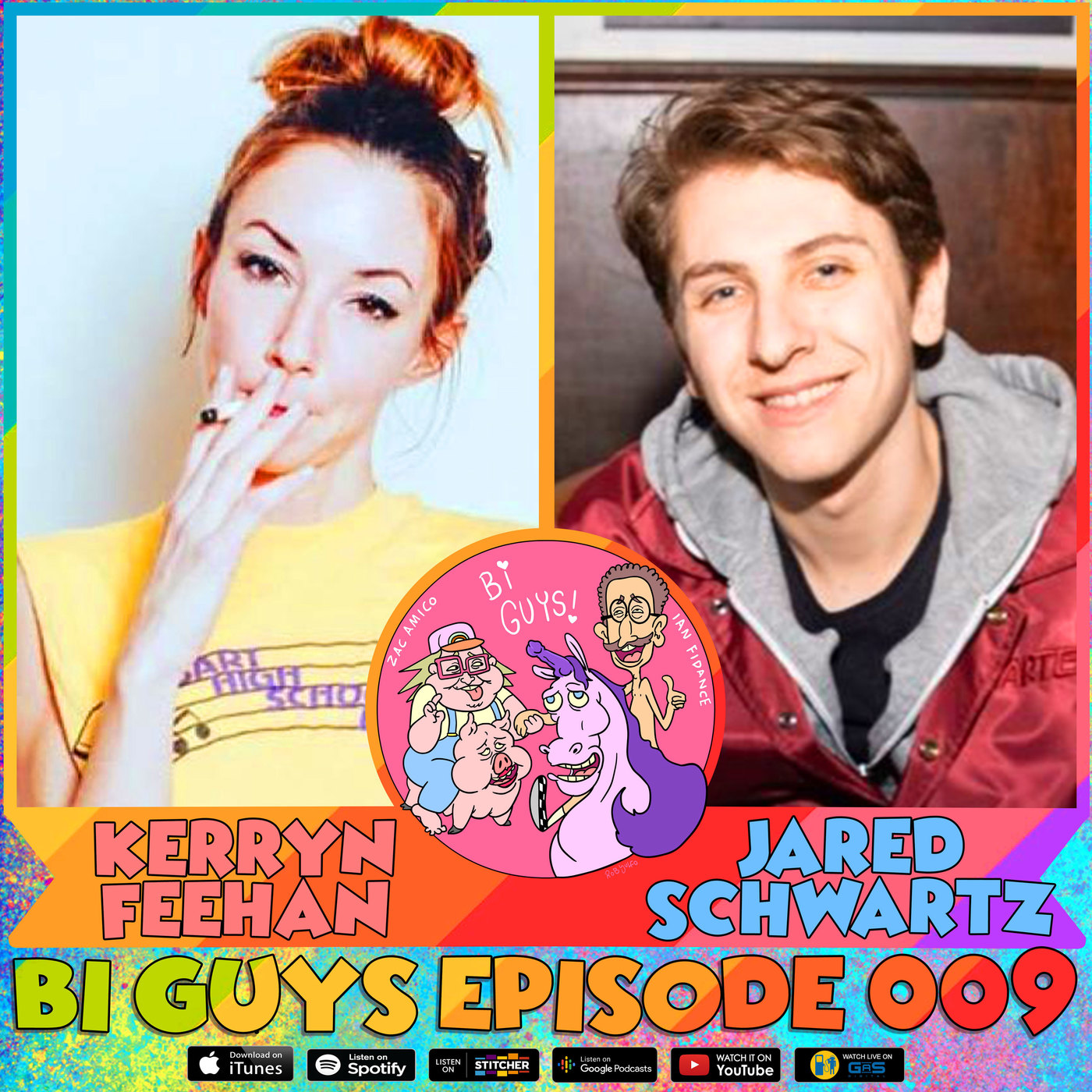 Episode #009 - April Fool Me Once - Kerryn Feehan & Jared Schwartz