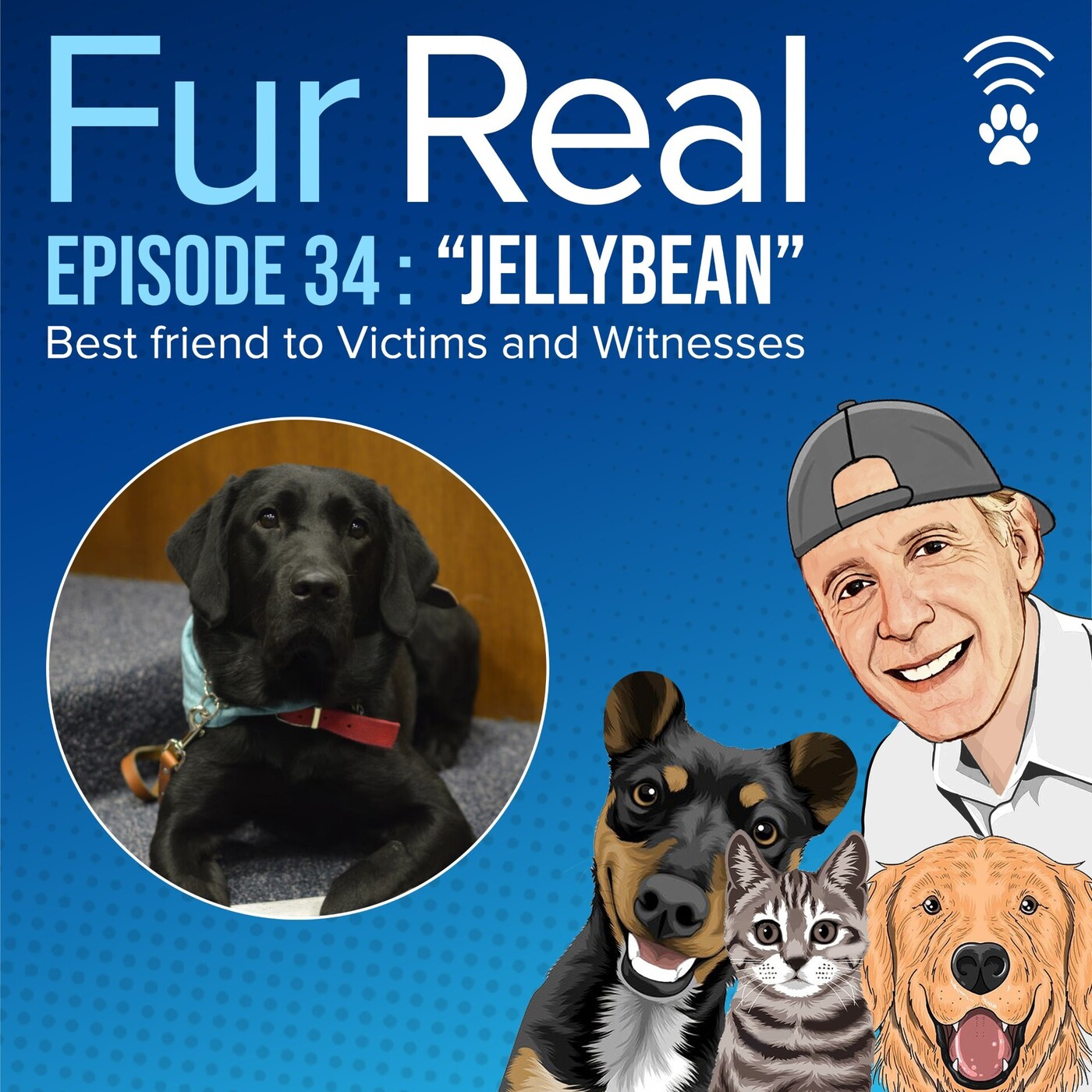 "JELLYBEAN" Best friend to Victims and Witnesses