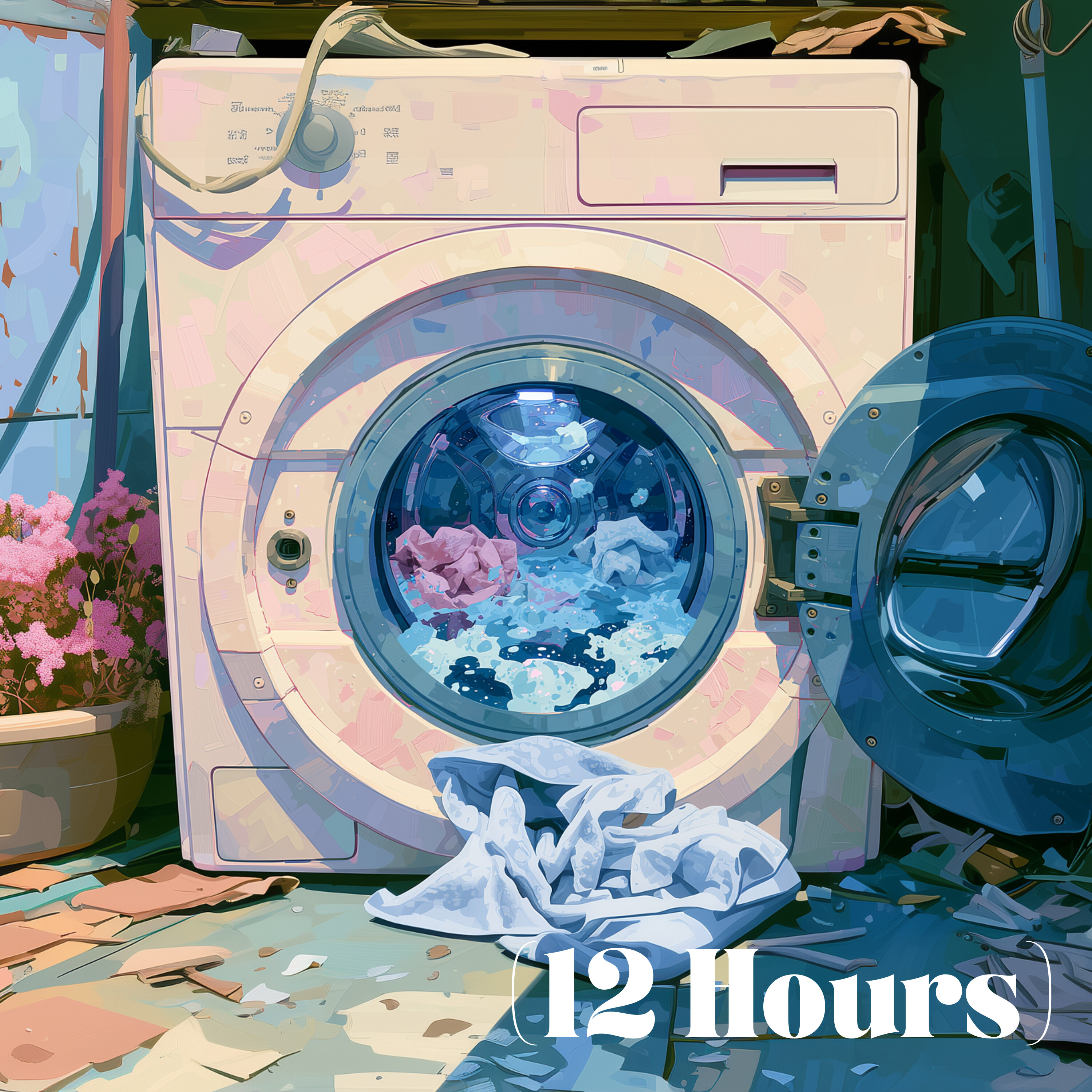 Washing Machine Sounds for Sleep 🫧 Deep Steady Rhythm | Sleep Sound (12 Hours)