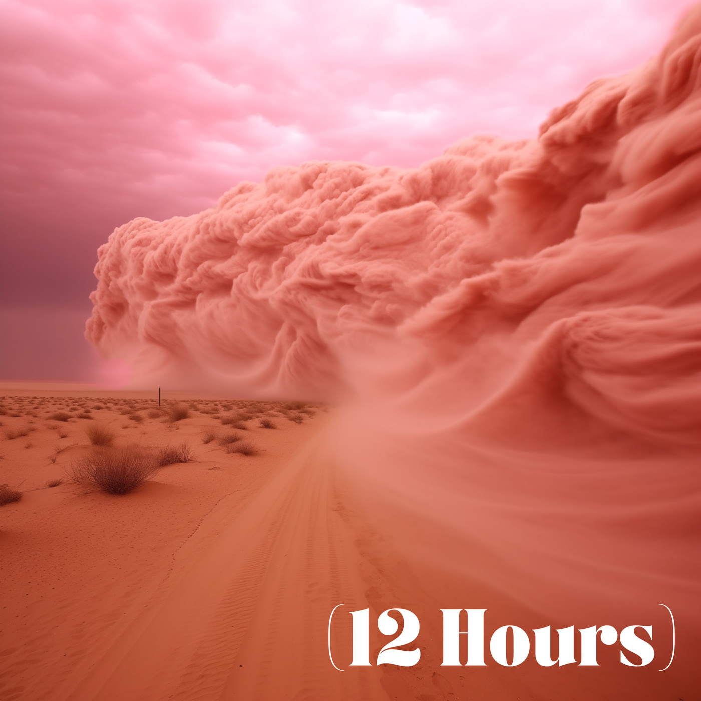 Pink Noise & Desert Sandstorm | Sleep Sound (12 Hours)