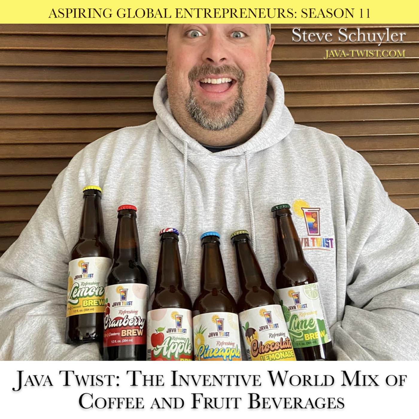 Java Twist: The Inventive World Mix of Coffee and Fruit Beverages ft. Founder, Steve Schuyler