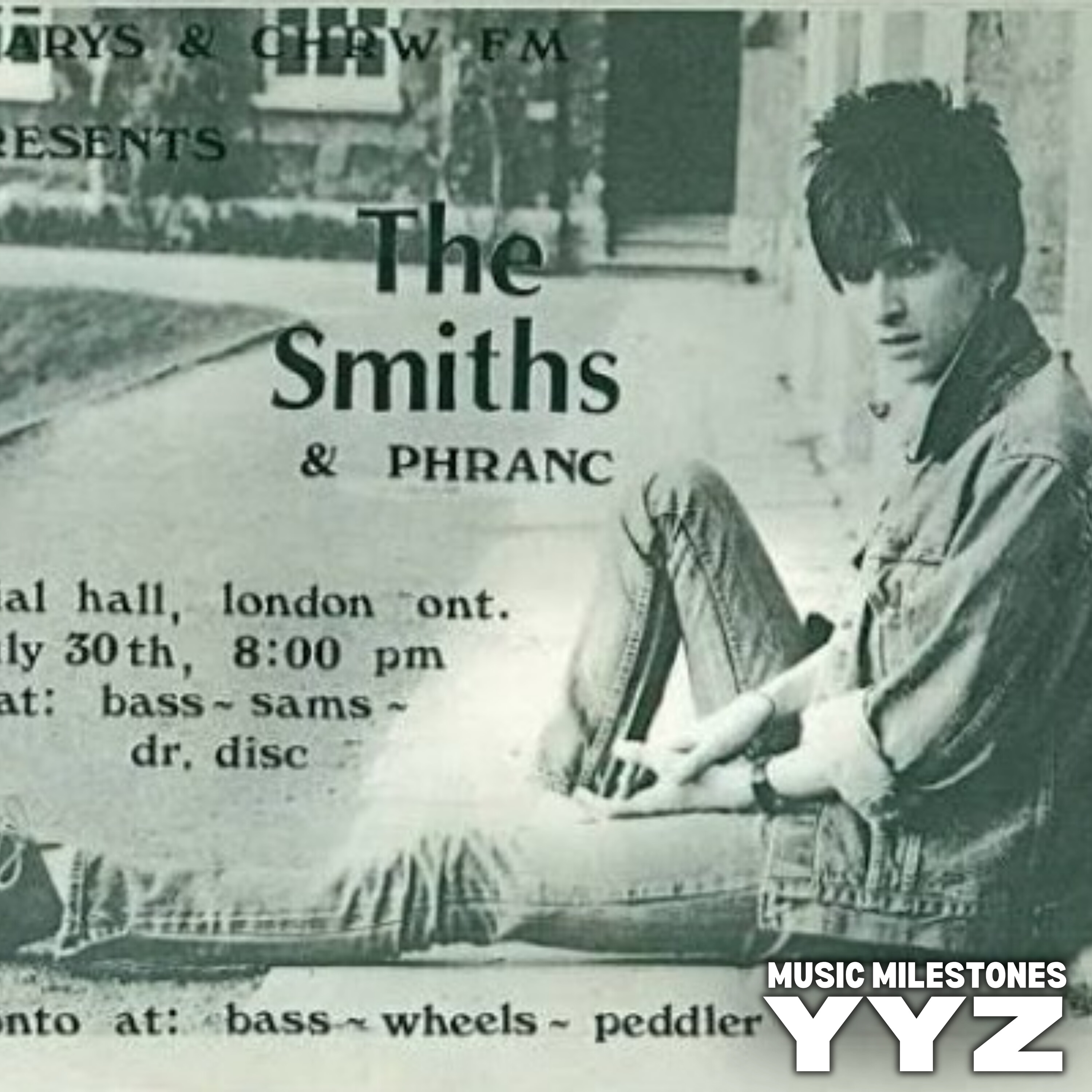 The Smiths Ontario Tour Summer 86, CFNY Doc on PBS