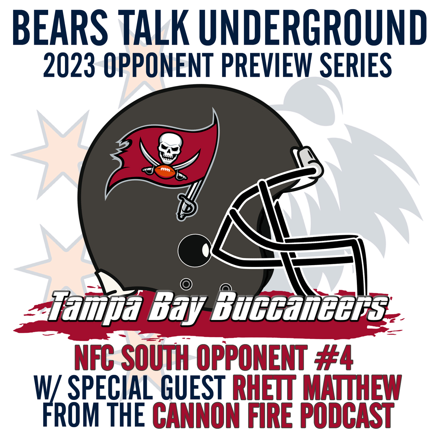 2023 Opponent Preview #11 - Tampa Bay Buccaneers w/ Rhett Matthew from The Cannonfire Podcast episode artwork