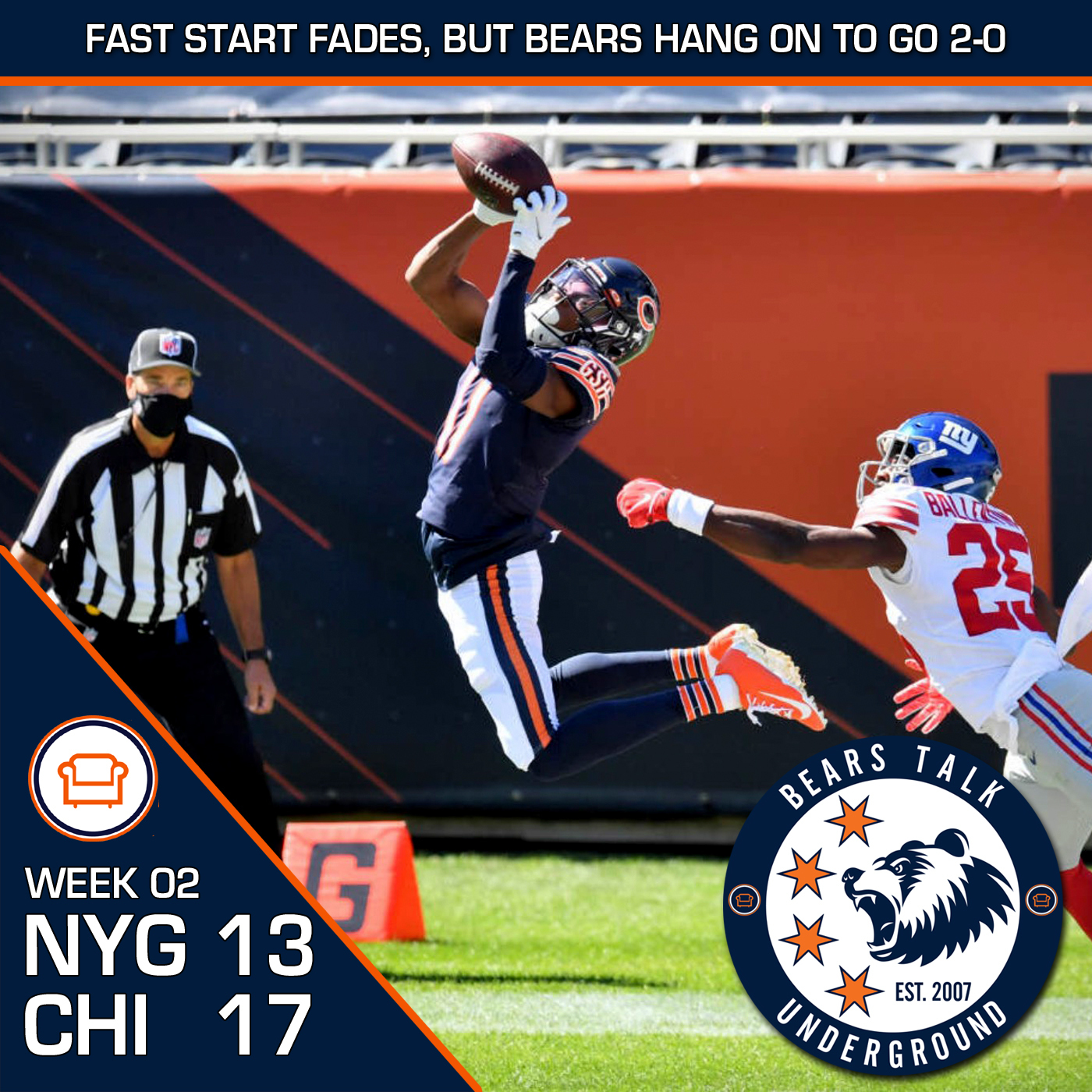Week Two Review - Bears Hang On For Win #2 episode artwork