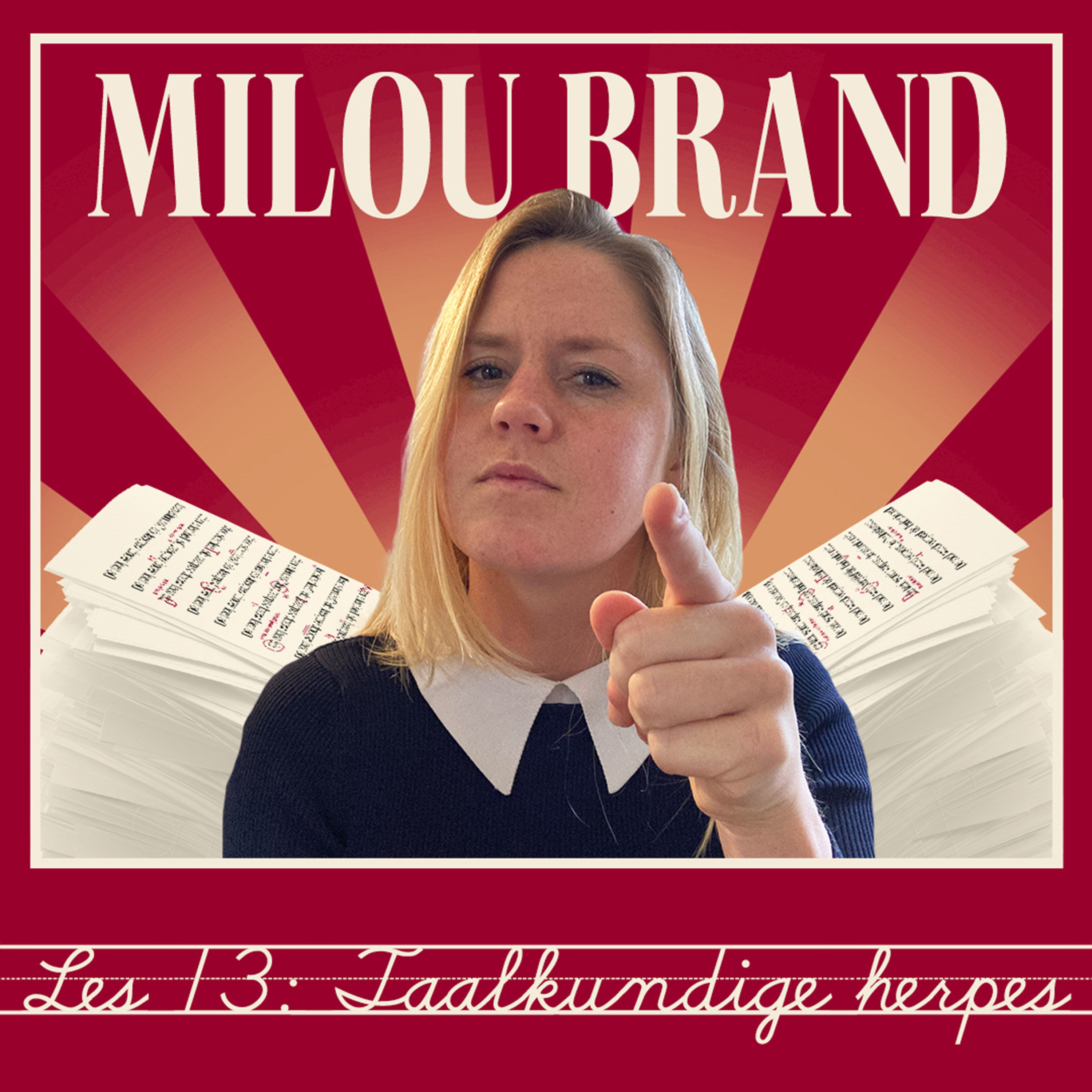 Juffrouw Milou (Brand) - Taalkundige herpes