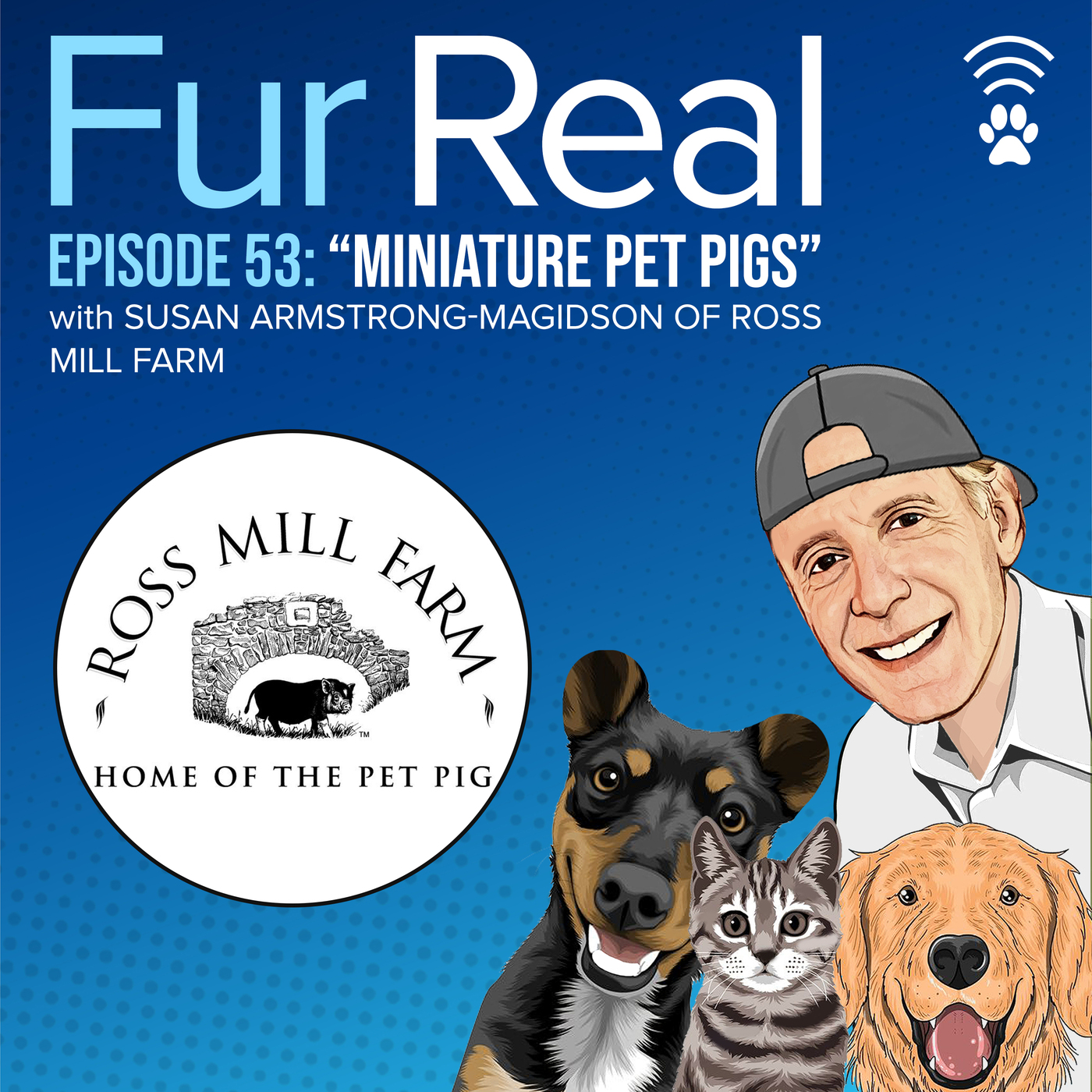 "MINATURE PET PIGS" with Susan Armstrong-Magidson of Ross Mill Farm