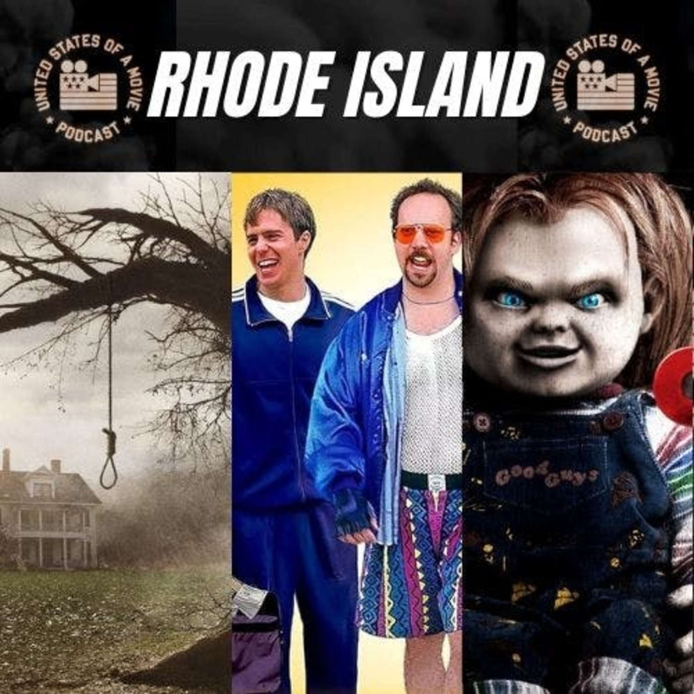 Rhode Island: The Conjuring vs Safe Men vs Curse of Chucky episode artwork
