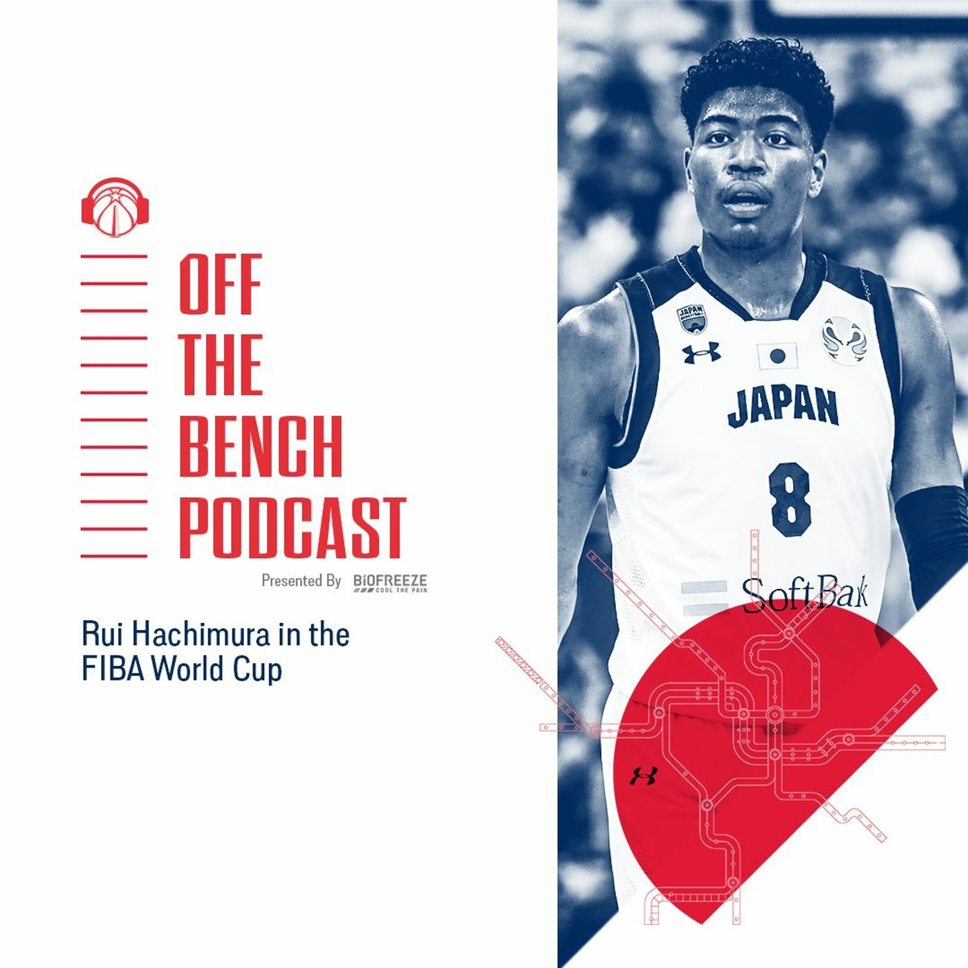 Rui Hachimura and Team Japan in FIBA World Cup episode artwork