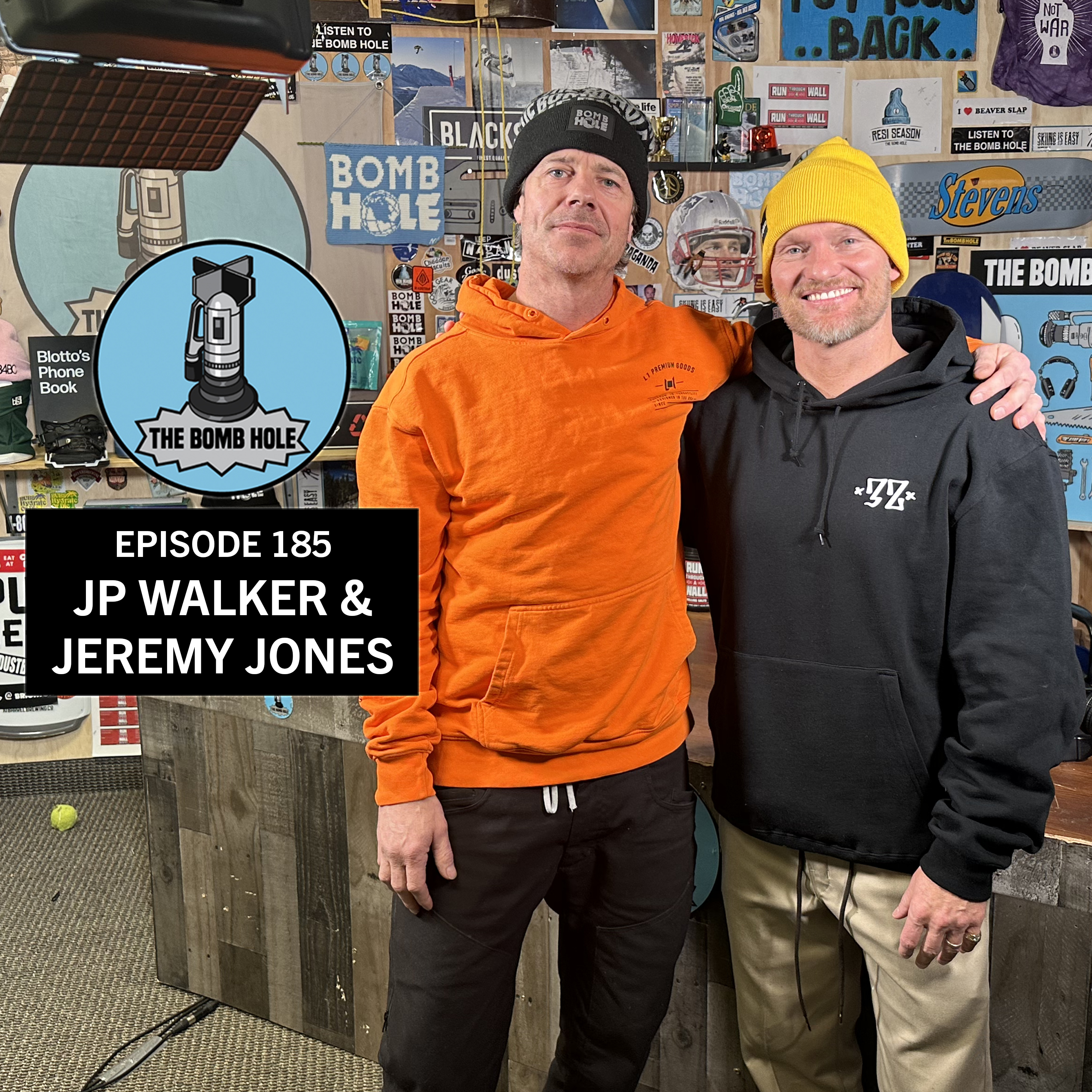 JP Walker & Jeremy Jones: The Bomb Hole Episode 185