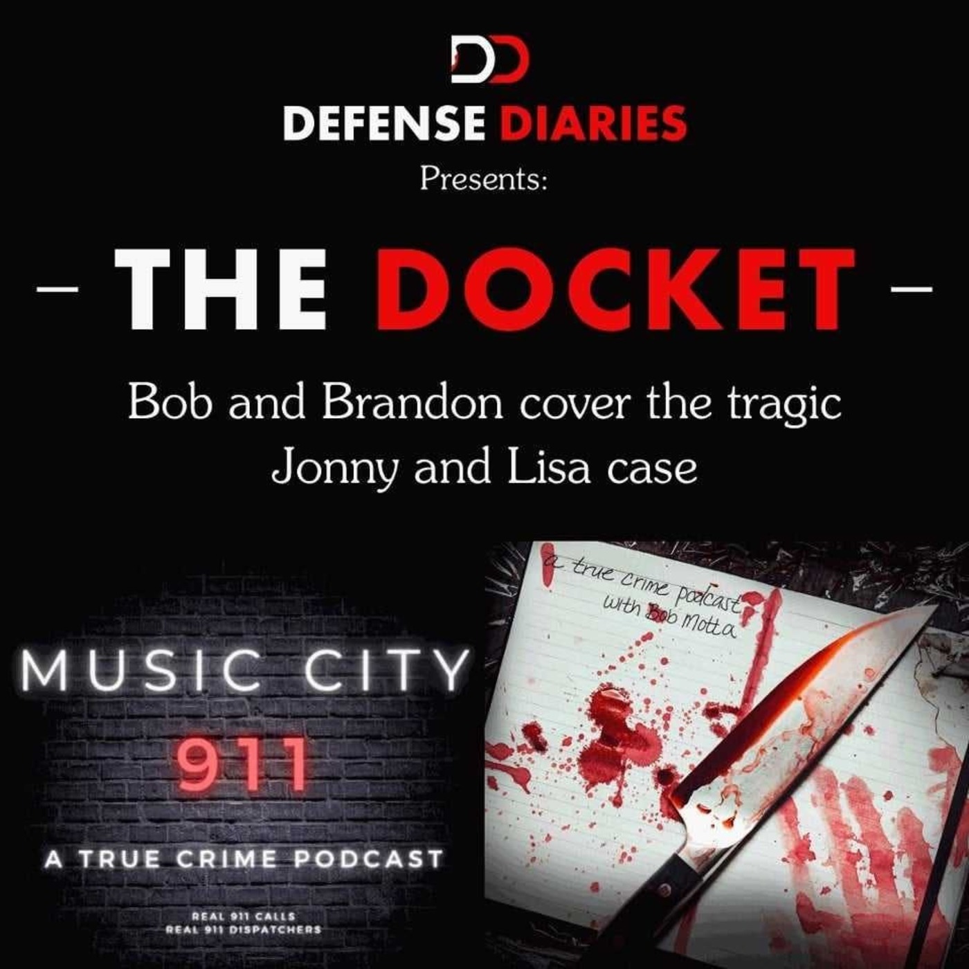 The Docket Ep. 330: Bob and Brandon Cover the Tragic Jonny and Lisa Case episode artwork