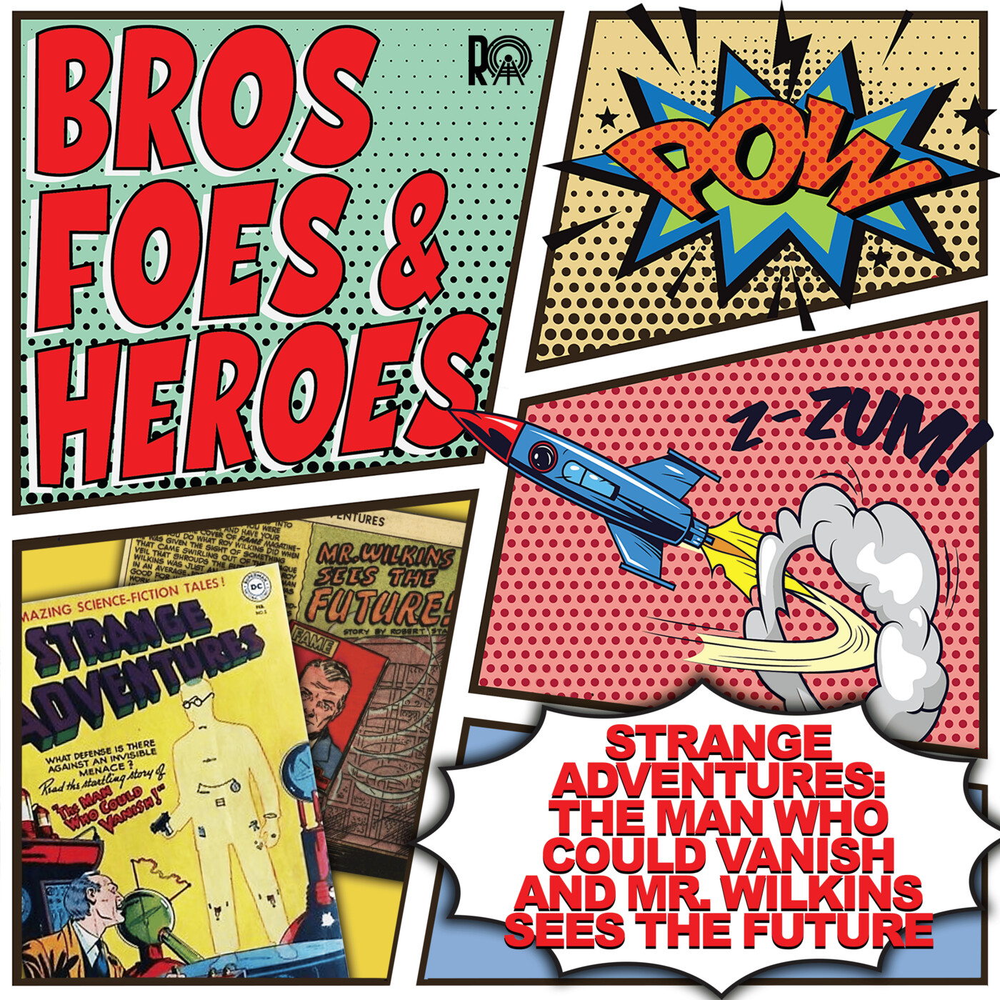 Strange Adventures: The Man Who Could Vanish and Mr. Wilkins Sees the Future episode artwork
