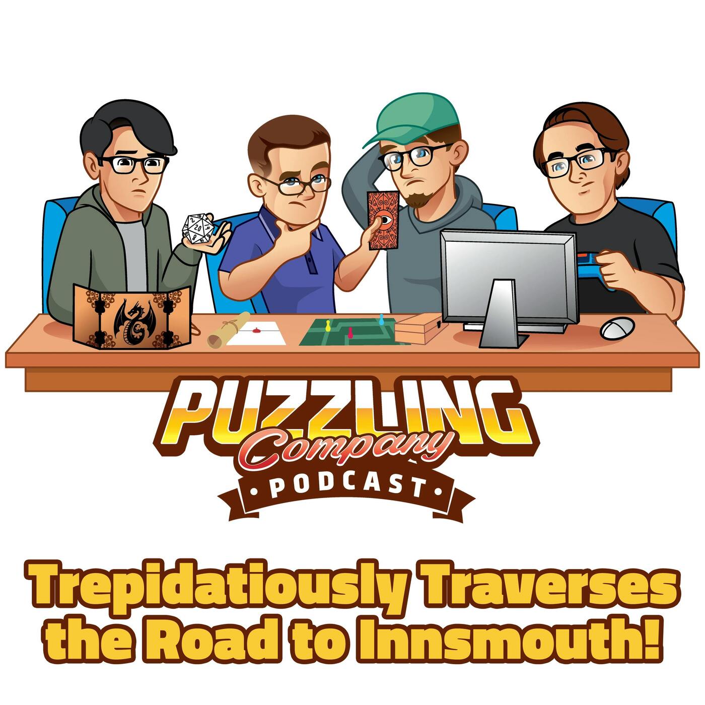 Puzzling Company Trepidatiously Traverses the Road to Innsmouth!