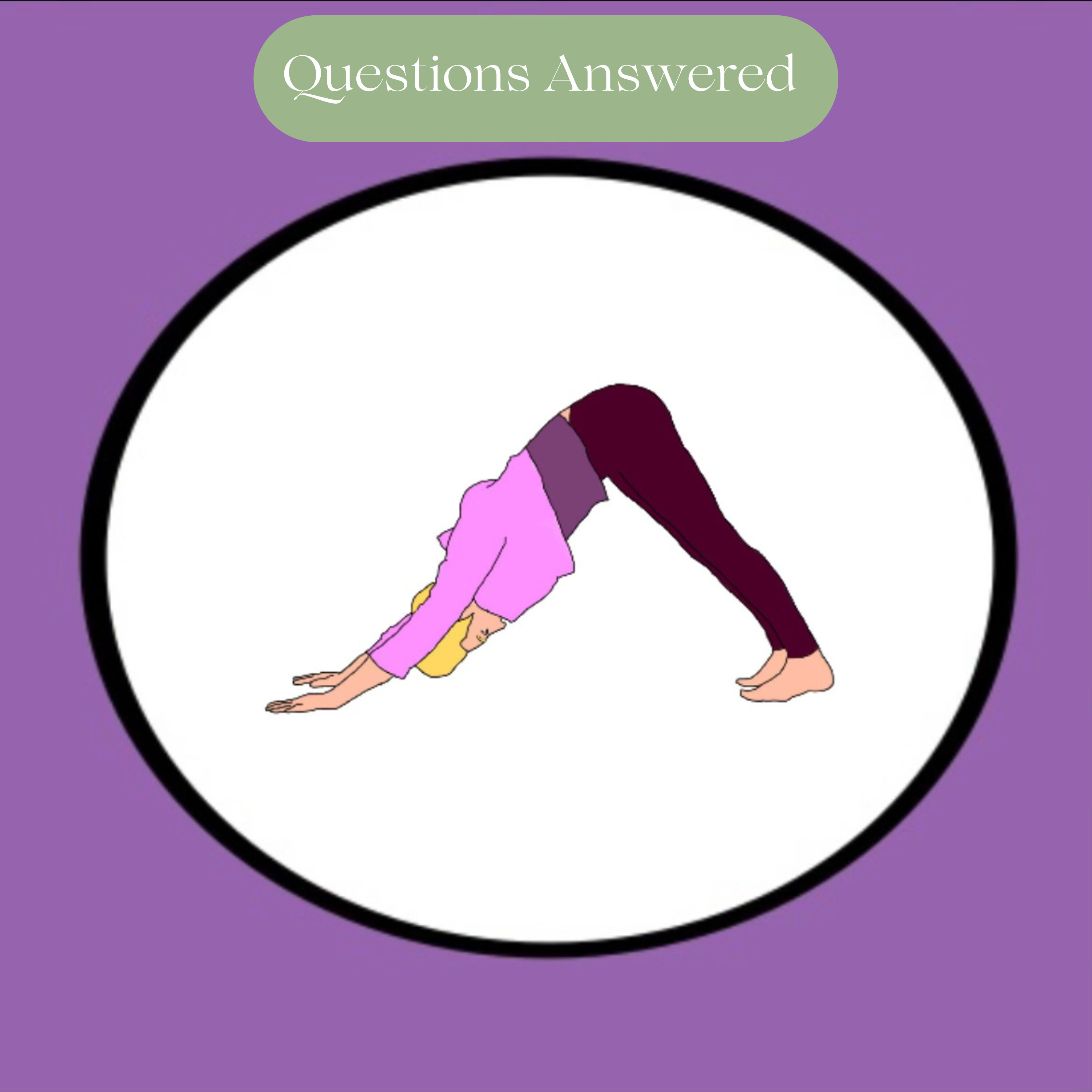 Q & A's continued - Lifted Heels in Downward Dog:  Is this normal??