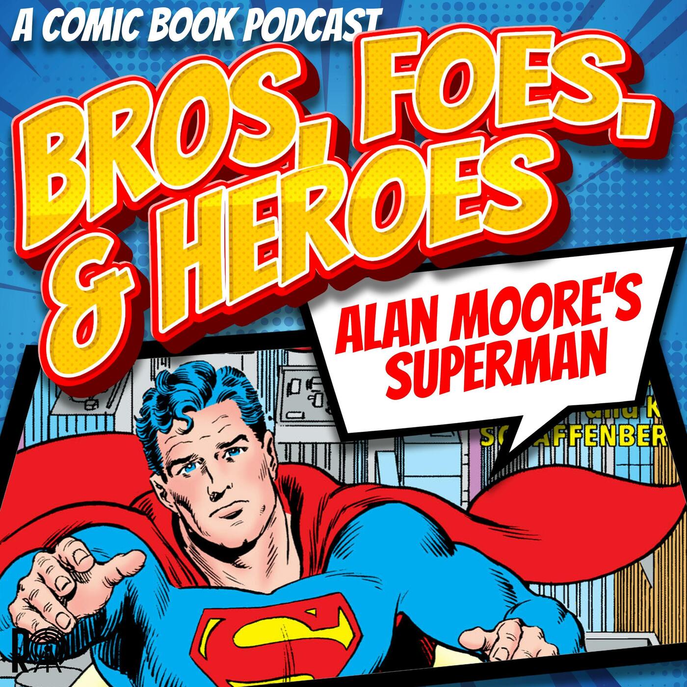 Alan Moore's Superman episode artwork