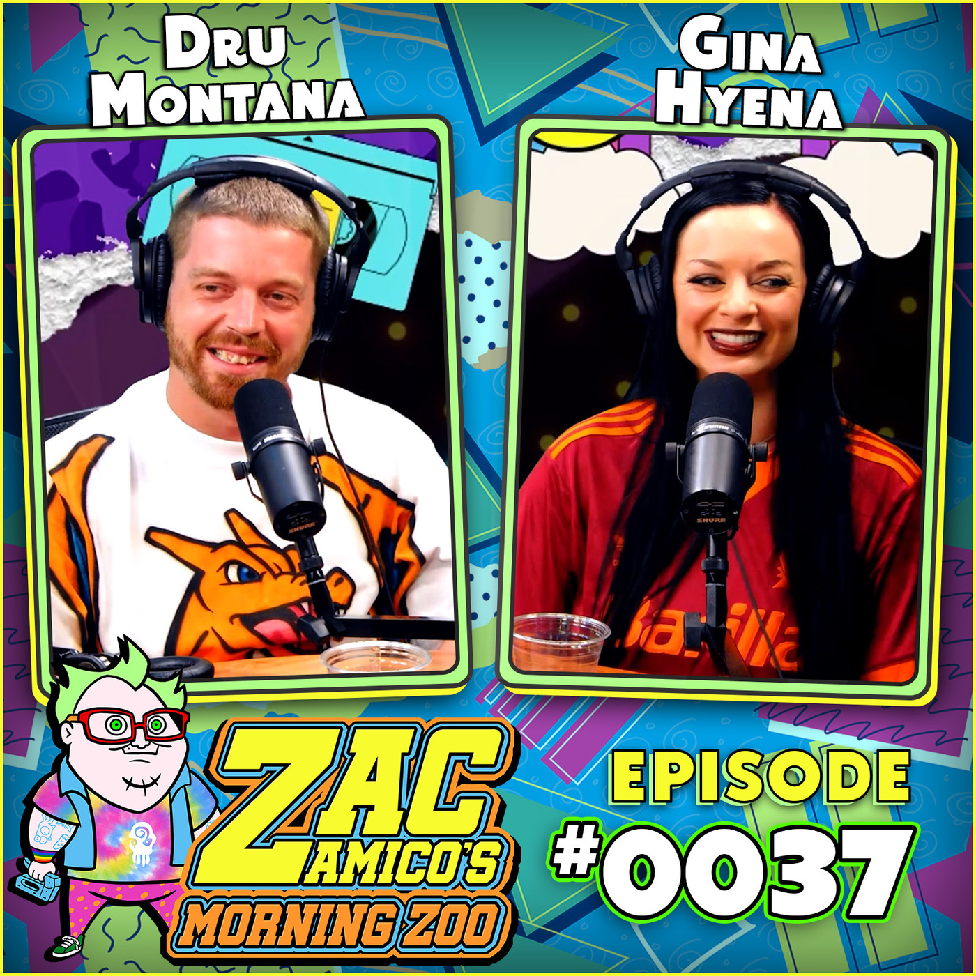 0037. Dru Montana and Gina Hyena