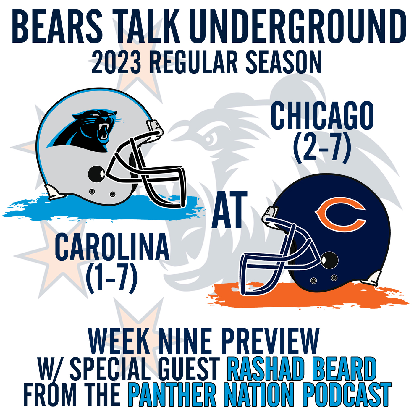 Week Ten Preview - Bears vs Panthers w/Rashad Beard from The Panther Nation Podcast episode artwork