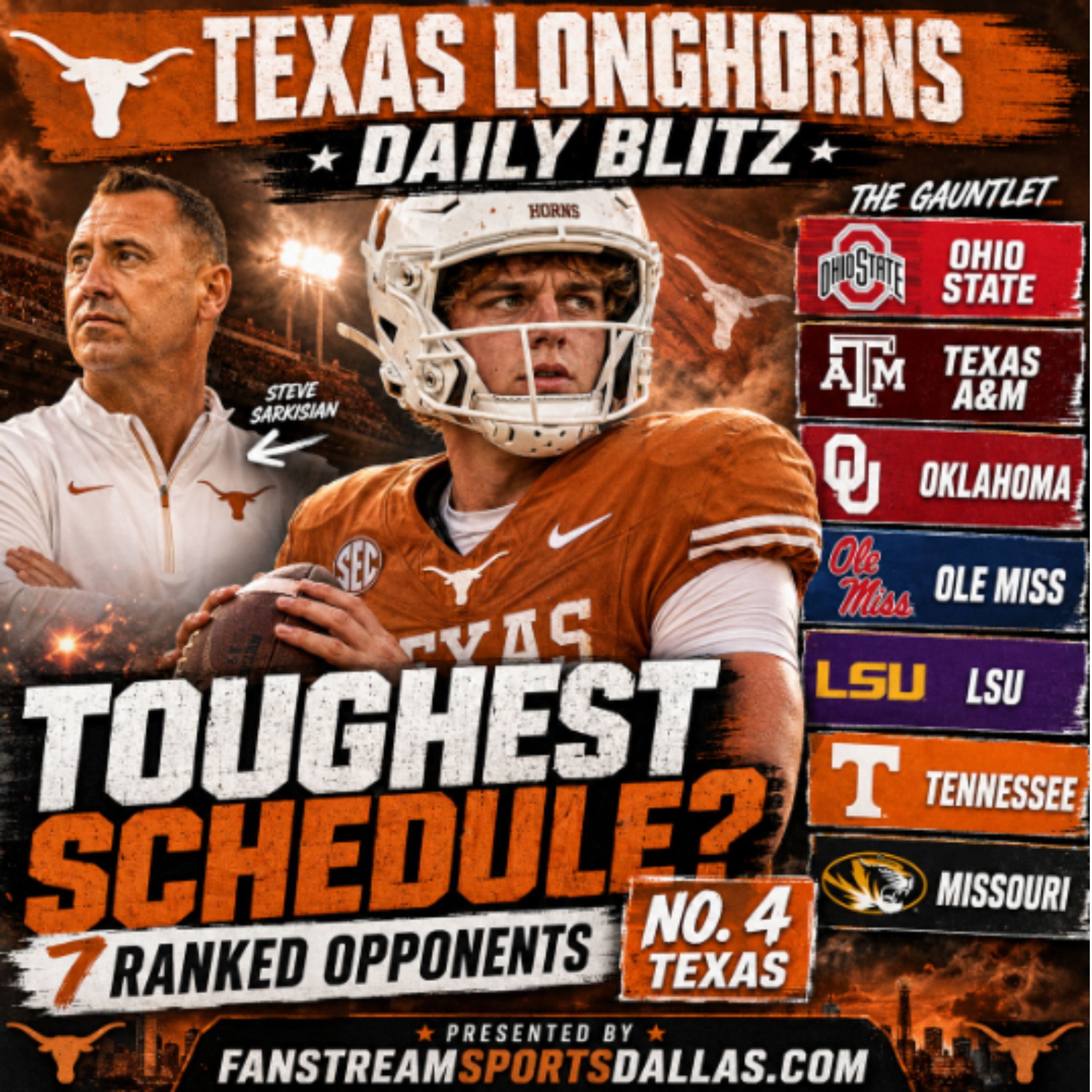 Texas Is No. 4 — But This Schedule Is Absolutely Unhinged episode artwork