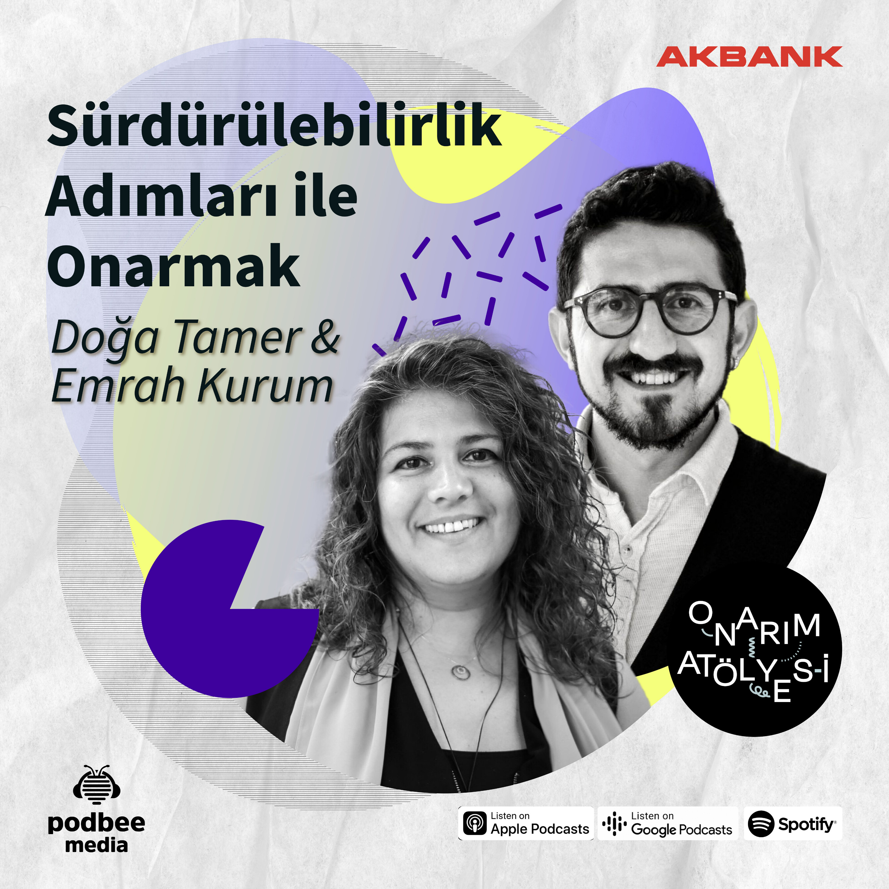 S1E26: Sürdürülebilirlik Adımları ile Onarmak // Konuklar: Doğa Tamer & Emrah Kurum