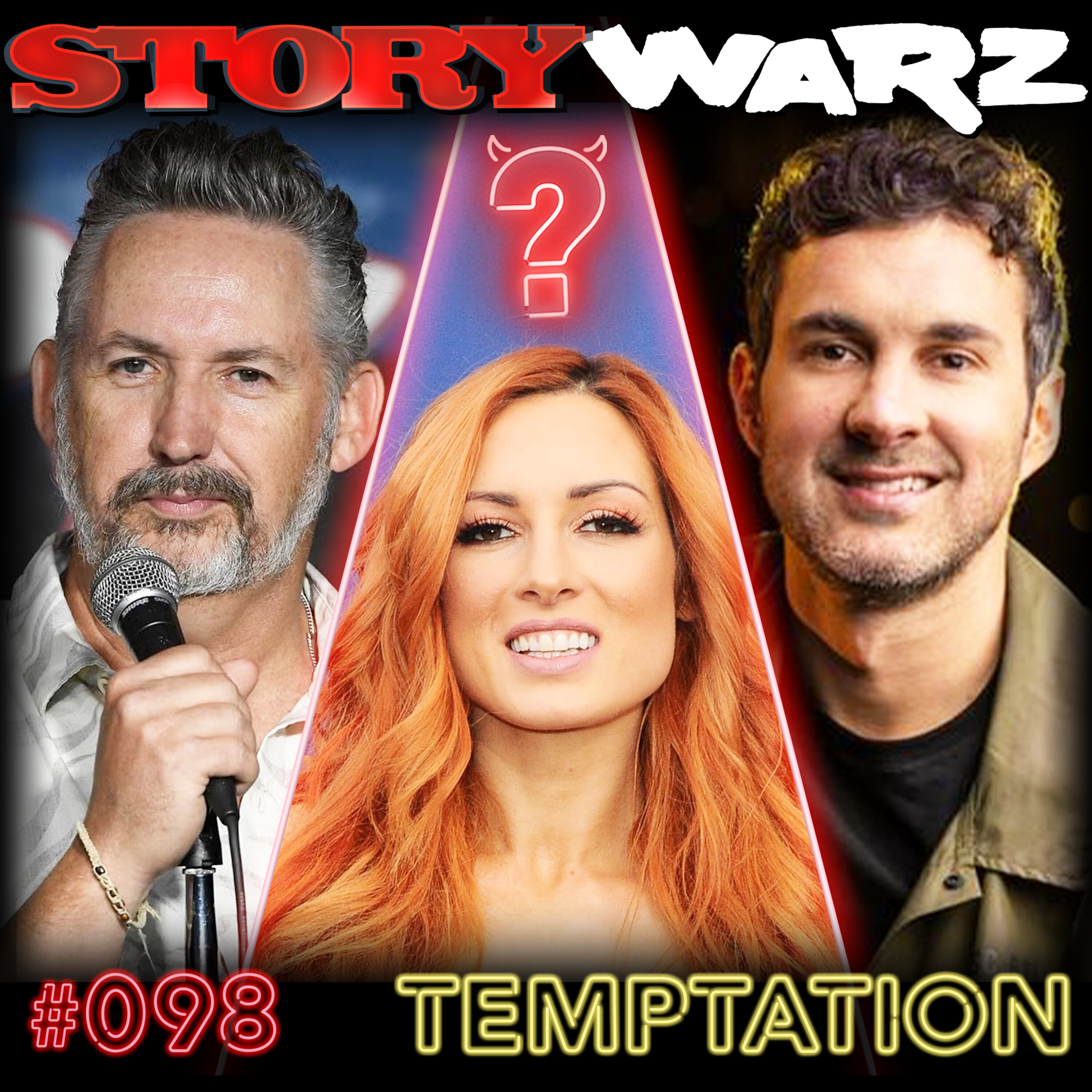 098. Becky Lynch, Harland Williams, Mark Normand | Temptations episode artwork
