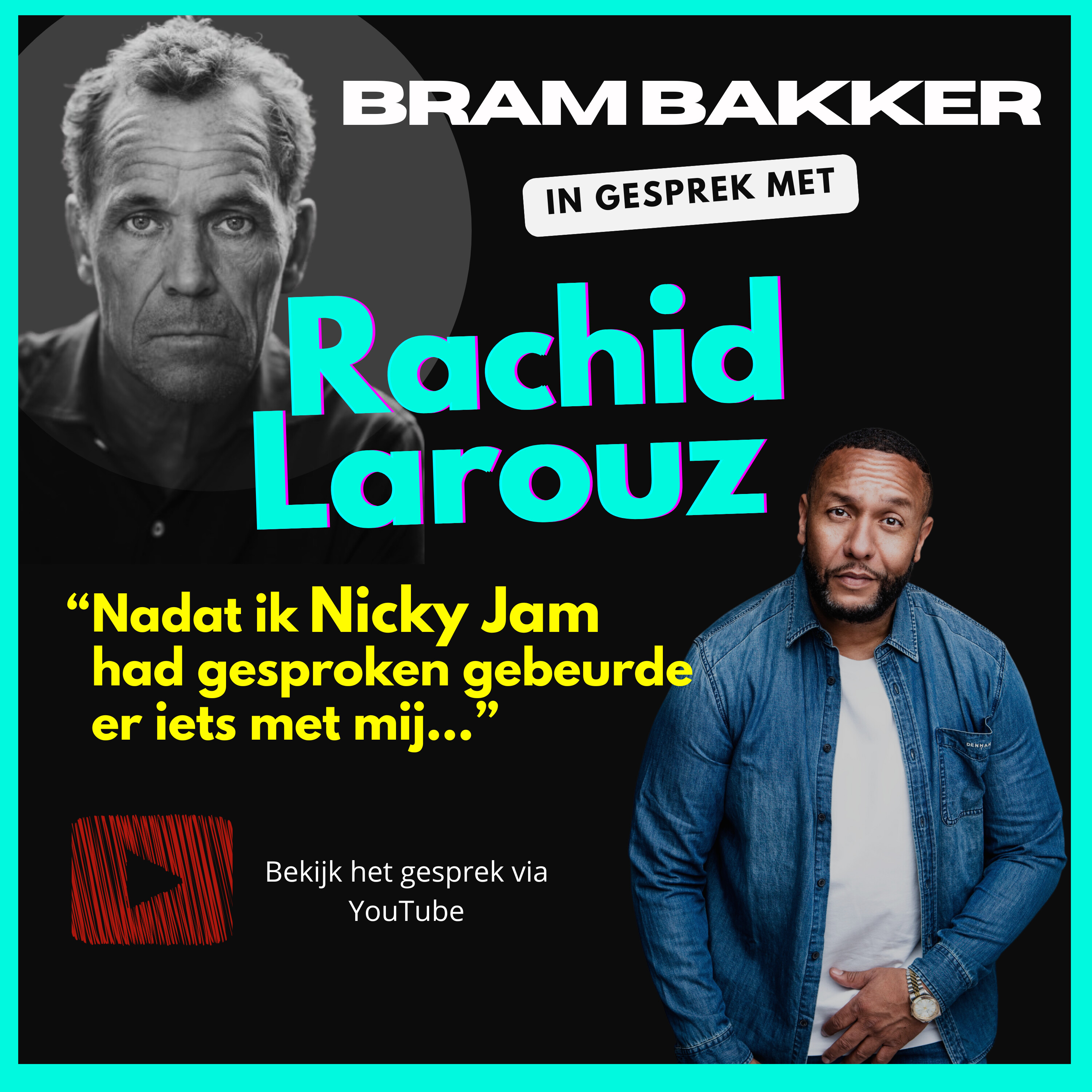 #24  Rachid Larouz over zijn cokeverslaving en zijn show 'De Doorstart van Rachid'