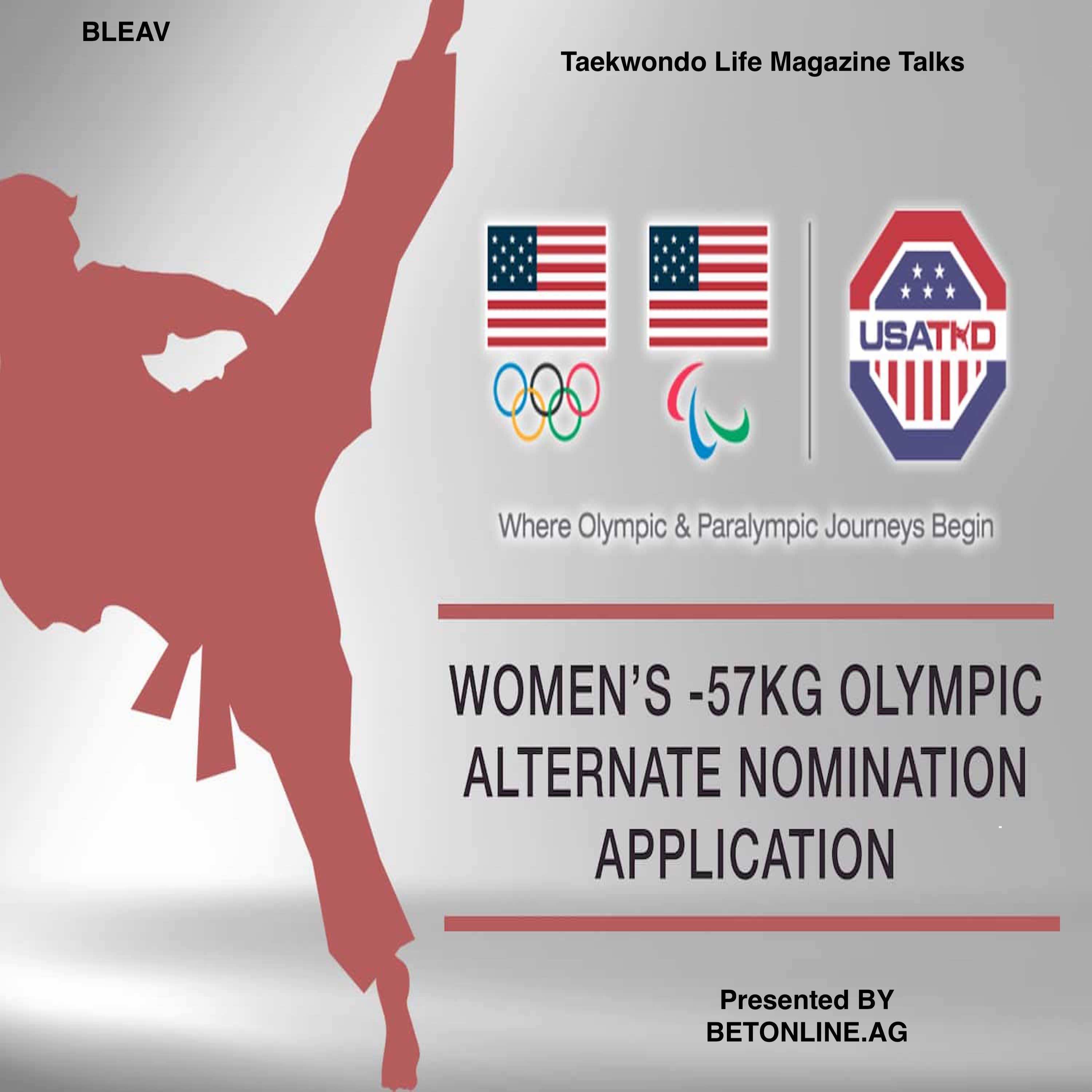 USA Olympic Alternative Spot Opening for USA Taekwondo (57KG)