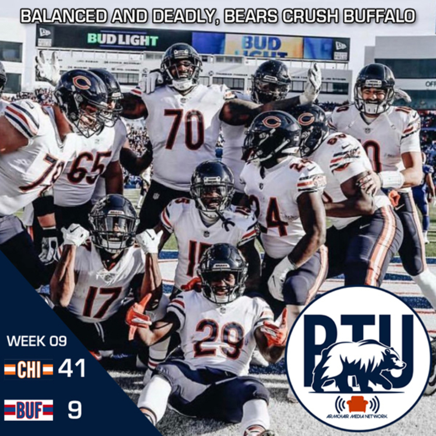 Week Nine Review - Bears Are Balanced In Dominance Over Buffalo episode artwork
