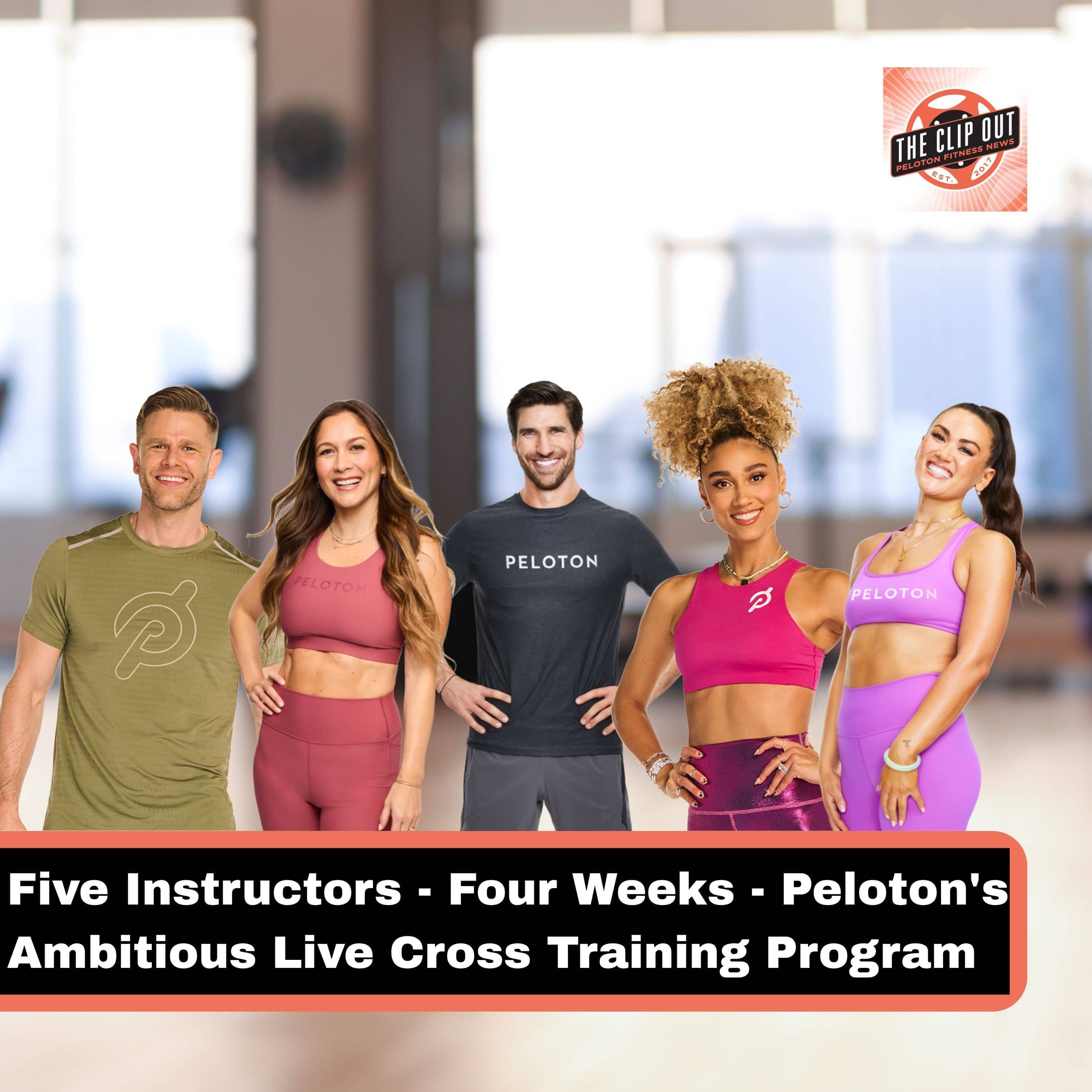 Five Instructors - Four Weeks - Peloton's Ambitious Live Cross Training Program episode artwork