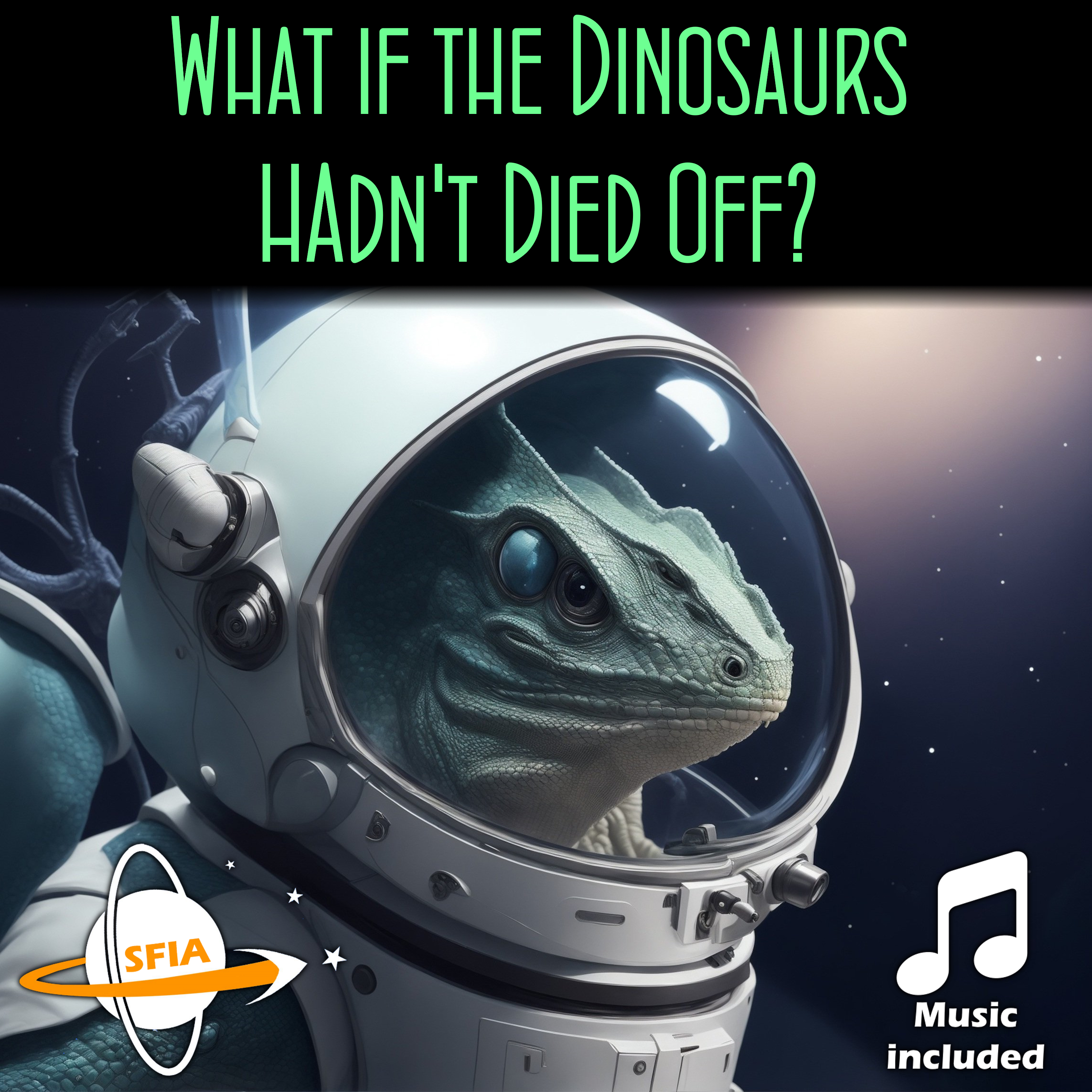 What If The Dinosaurs Hadn't Died Off?  - podcast episode cover