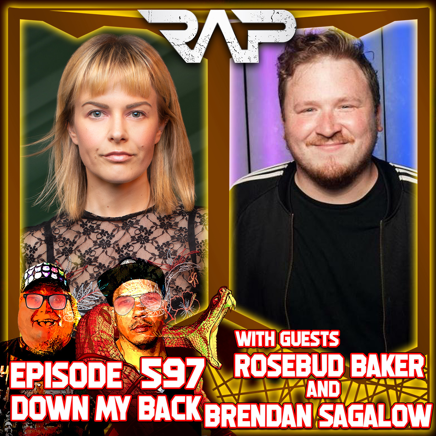 DXCVII. Down My Back (Rosebud Baker & Brendan Sagalow)