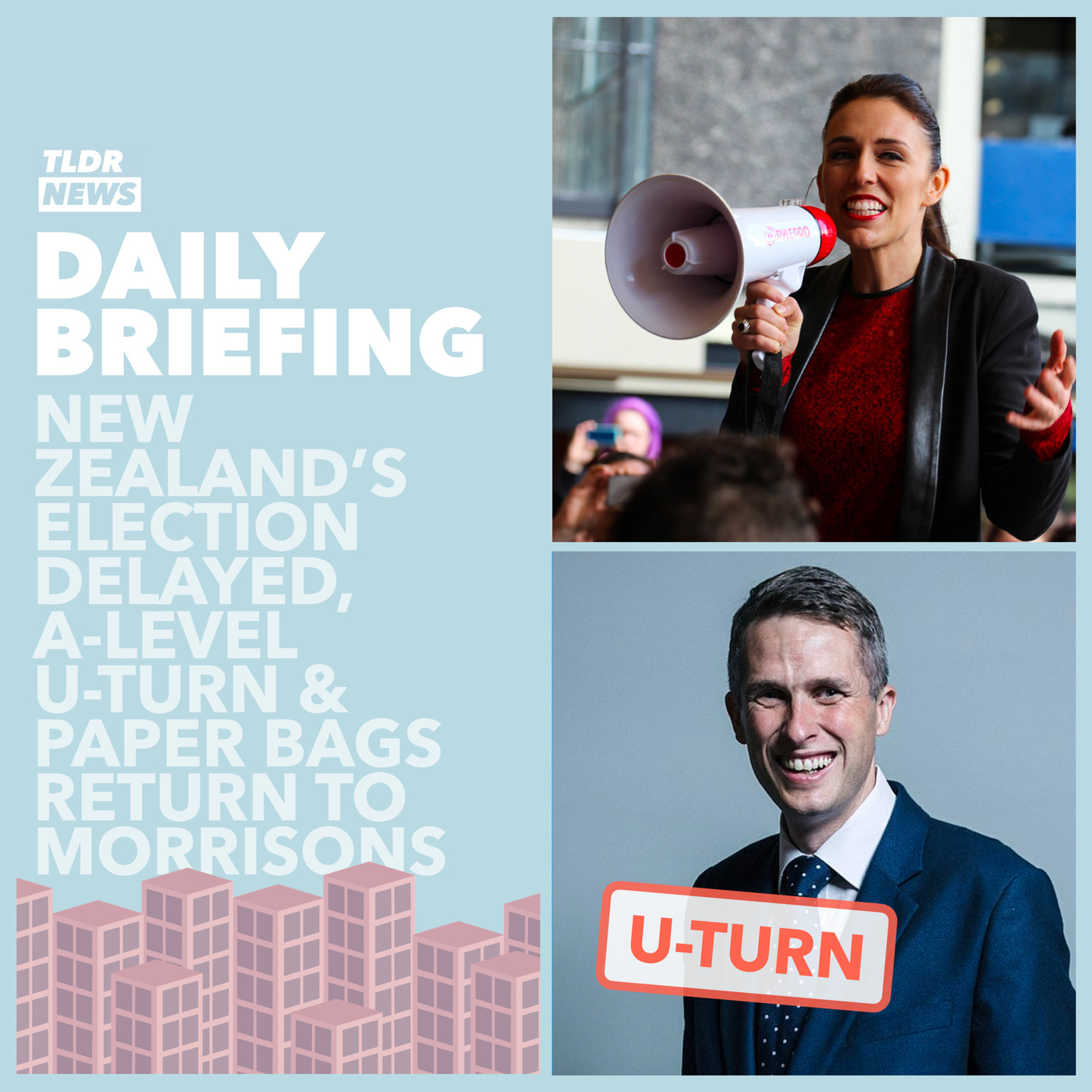 Aug 17: New Zealand's Election Delayed, A-Level U-Turn & Paper Bags Return to Morrisons