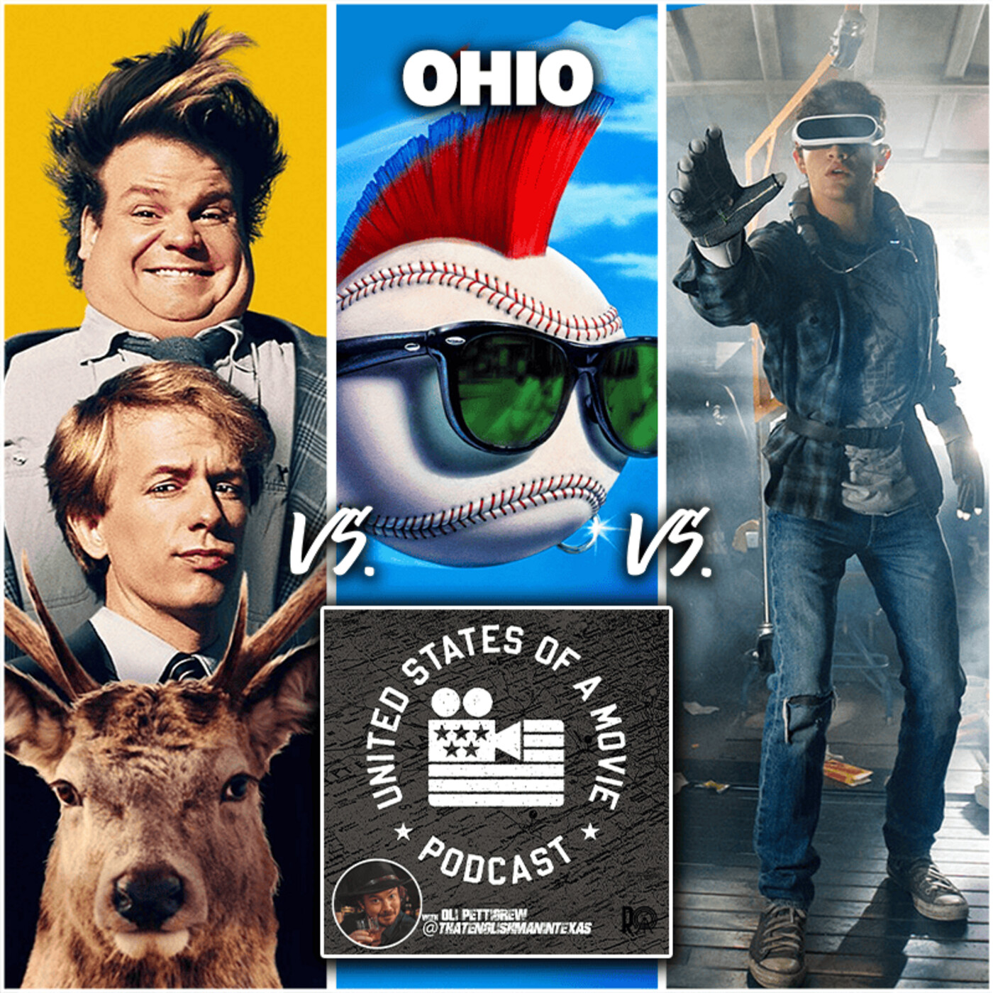 Ohio:- Ready Player One vs Major League vs Tommy Boy episode artwork