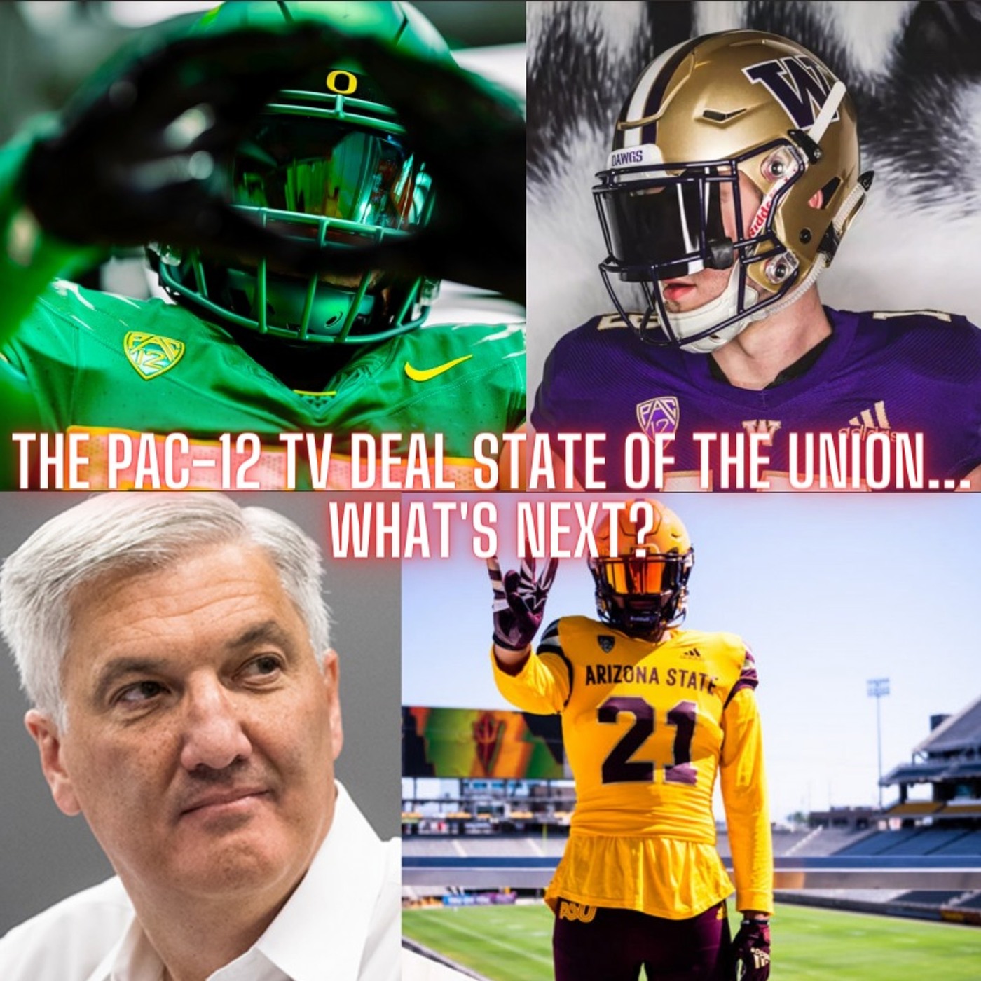 The Monty Show 908! The State of The PAC 12 Union ...What's Next? episode artwork