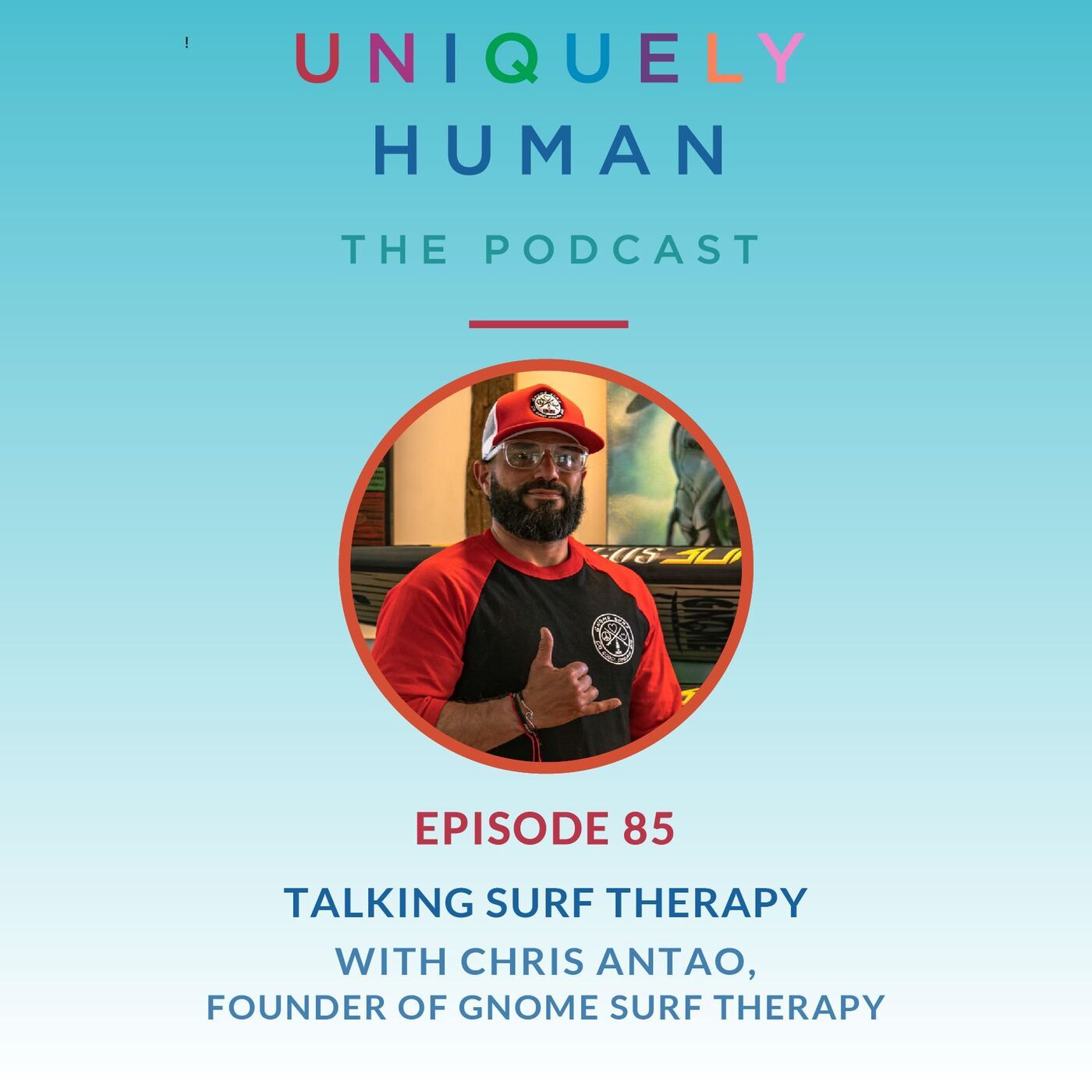 Talking Surf Therapy with Chris Antao, Founder of Gnome Surf Therapy - podcast episode cover