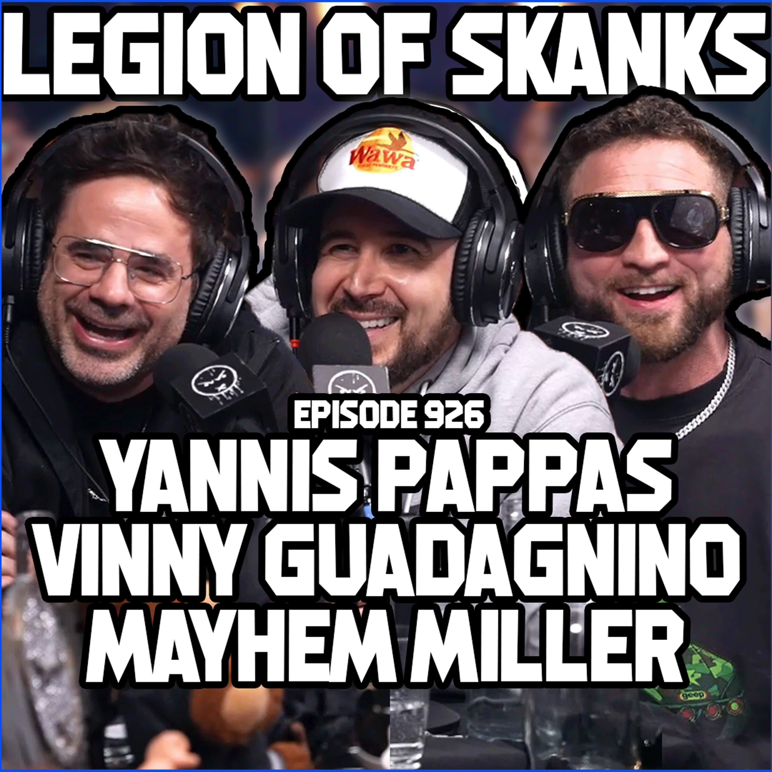 Yannis Pappas, Mayhem Miller, & Vinny Guadagnino - A Saturday At Hunter Mountain - Episode 926