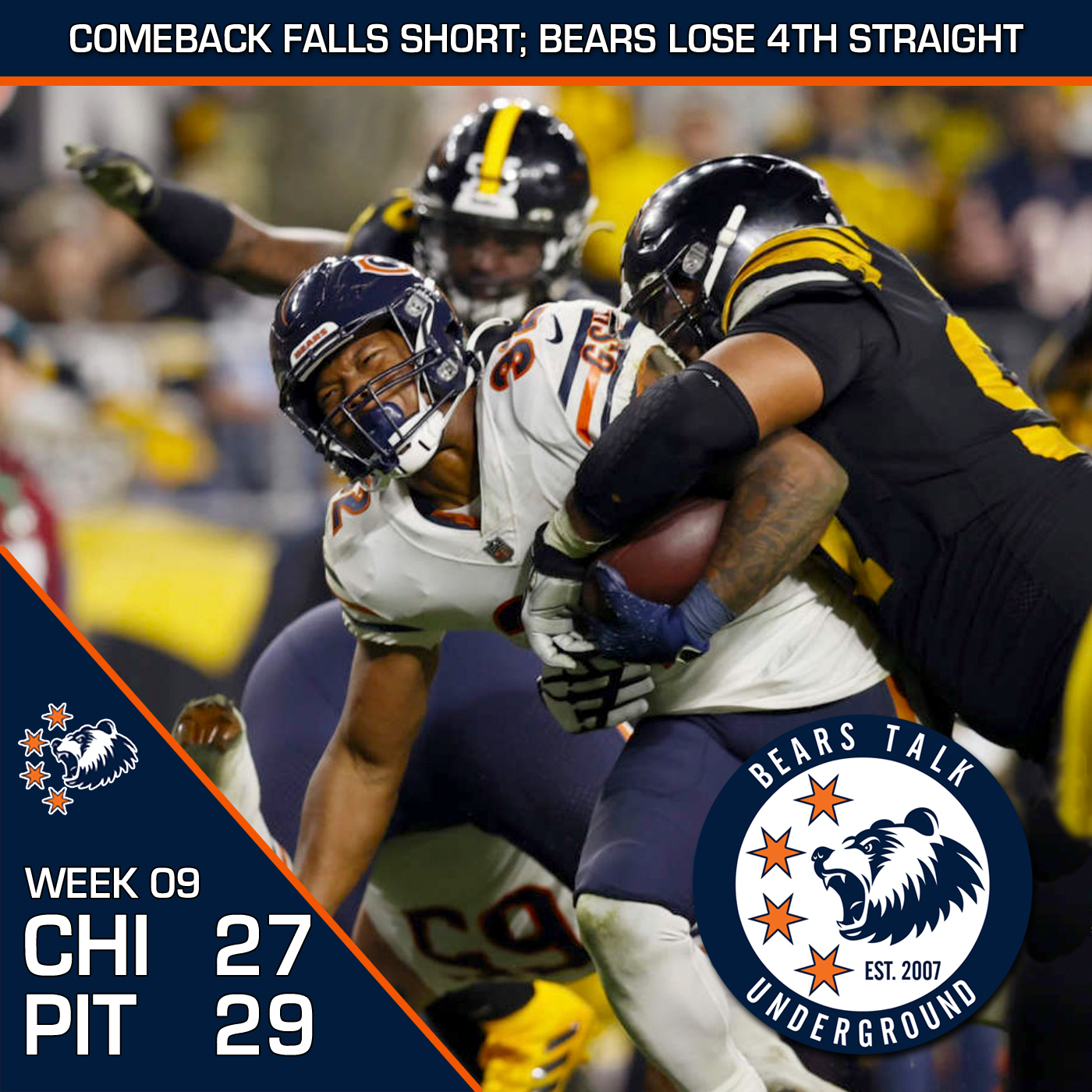 Week Nine Review - Fields Progress Takes Sting Out of 4th Straight Loss episode artwork