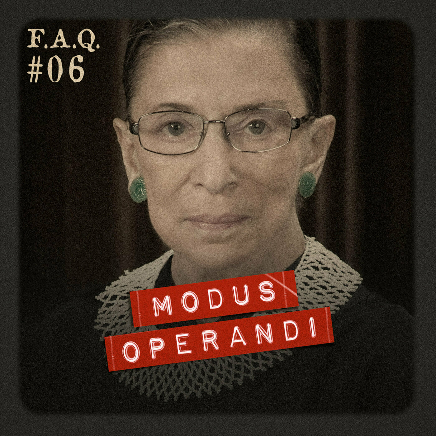 cover of episode FAQ #06 - Quem foi Ruth Bader Ginsburg?