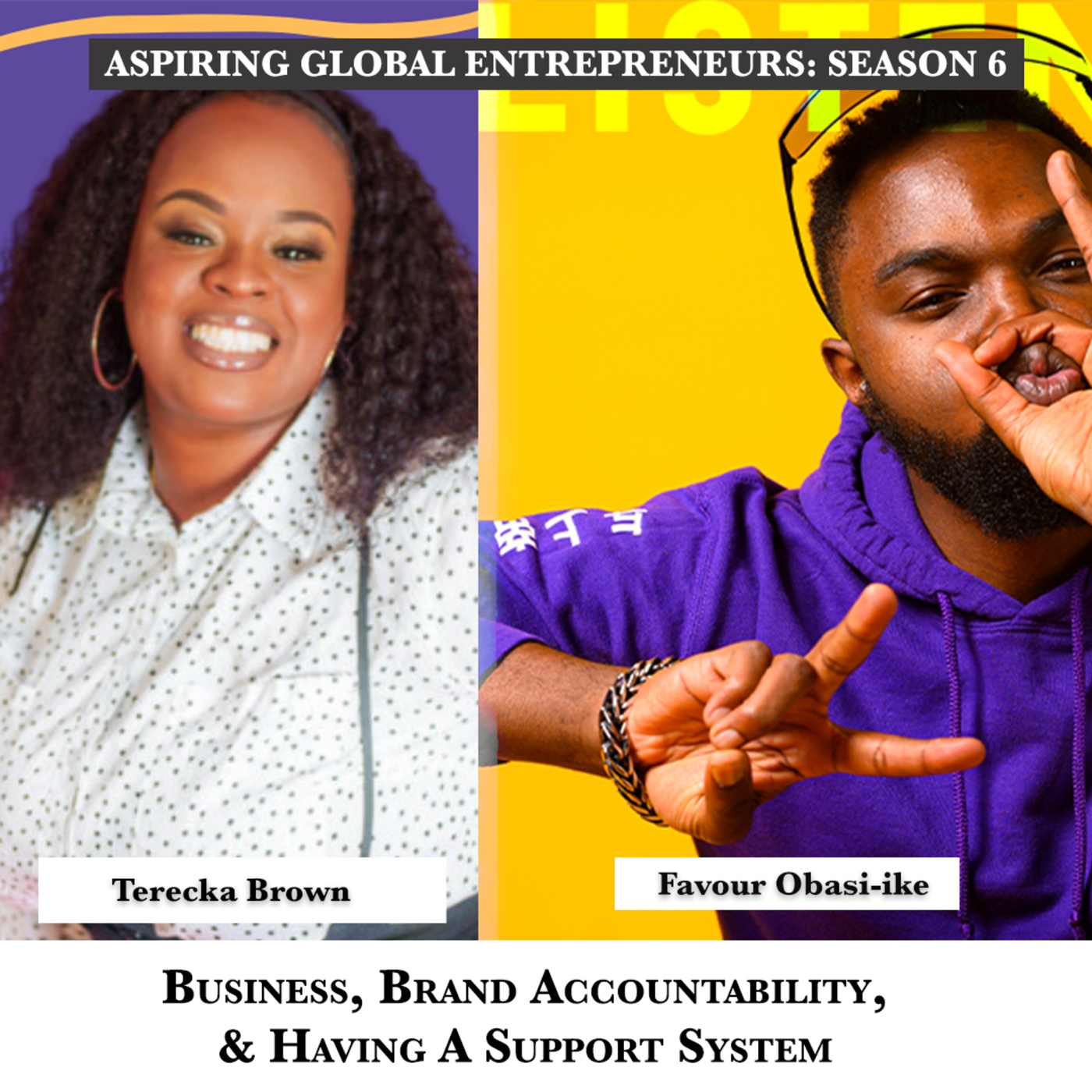 Business, Brand Accountability, & Having A Support System with Terecka Brown 🎙 - 227