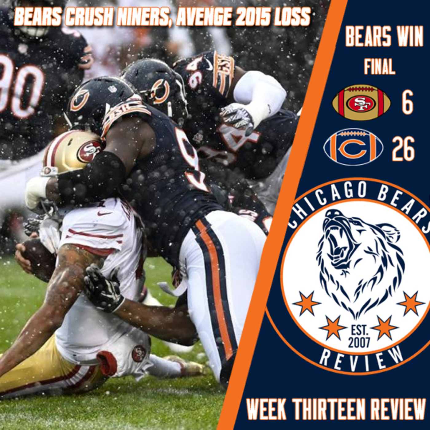 Week Thirteen Review - Bear Weather Freezes Out The 49ers episode artwork