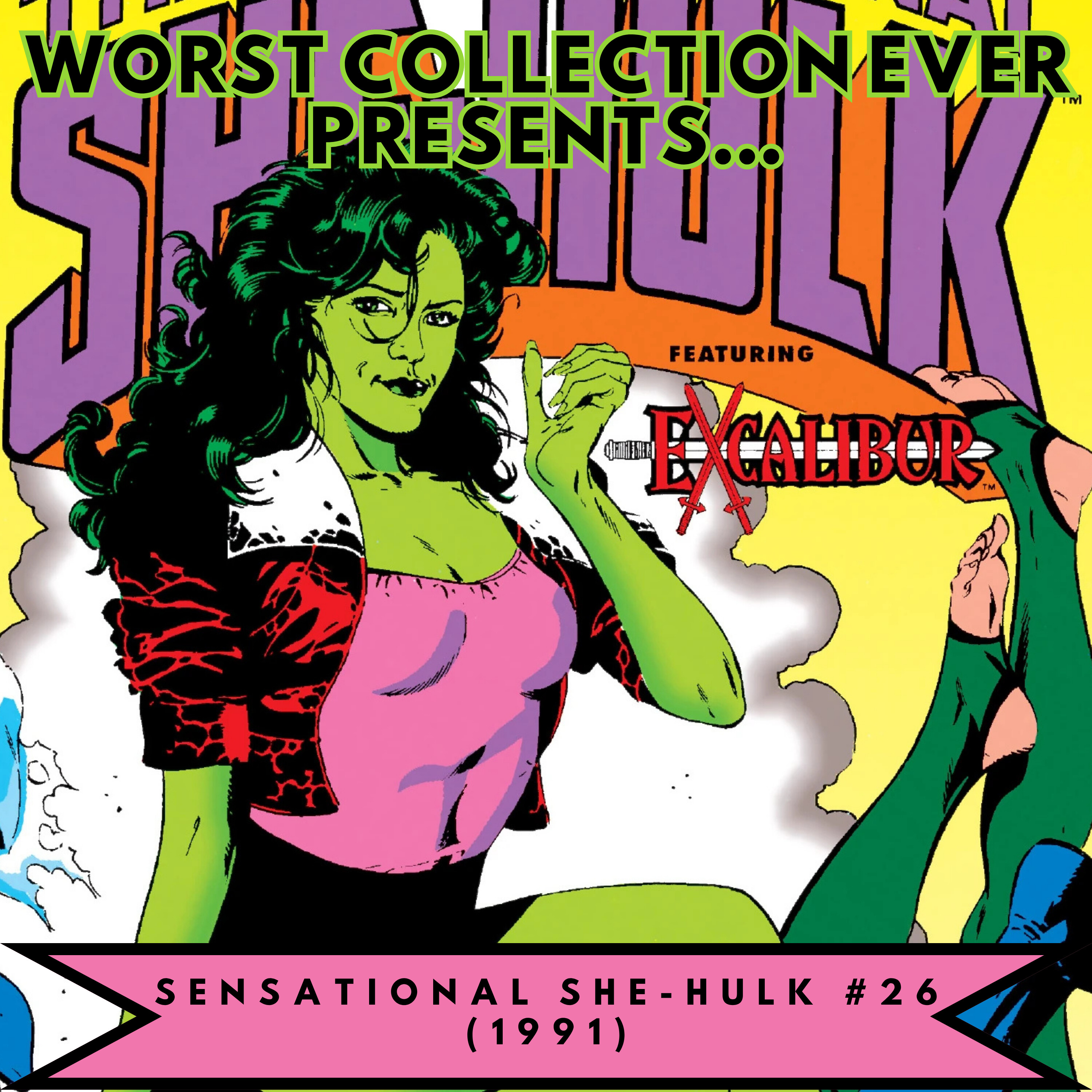 She-Hulk & Excalibur Vs. Trash