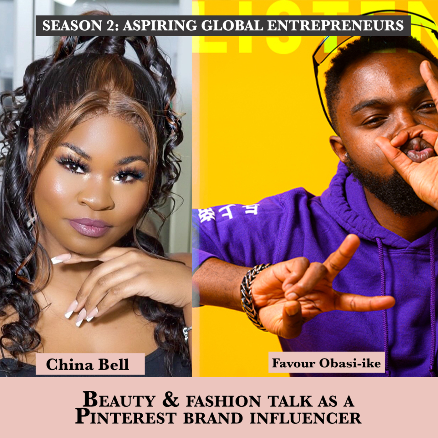 (A.G.E) Beauty & Fashion Talk as a Pinterest Brand Influencer with China Bell 💄 - 122