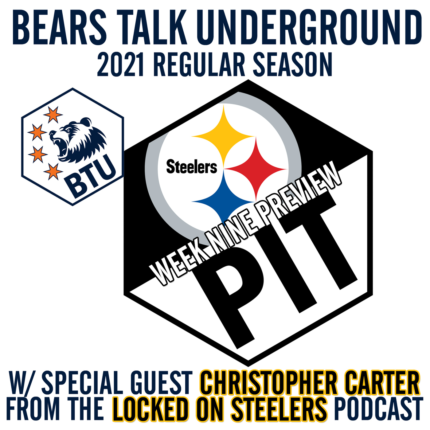 Week Nine Preview - Christopher Carter from Locked on Steelers episode artwork