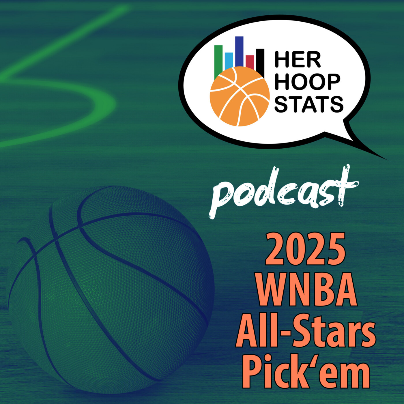 2025 WNBA All-Stars Pick’em | The Her Hoop Stats Podcast