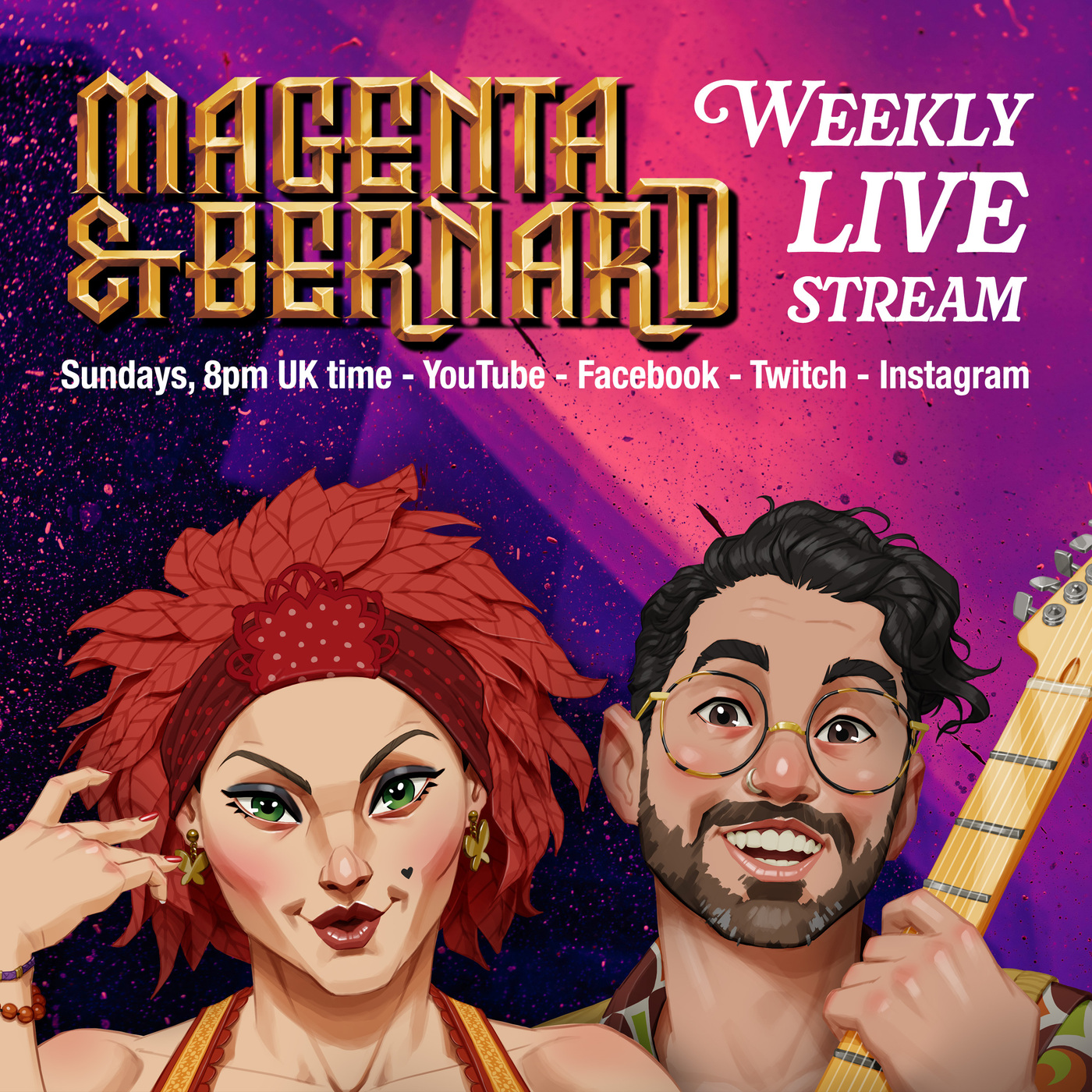 Eco-Gargoyles - Live Stream for Action Against Hunger (9 Aug 26) artwork
