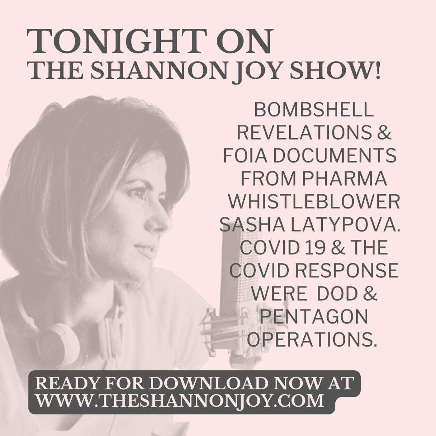 Friday January 13 - Bombshell Revelations From PHARMA Whistleblower Sasha Latypova. COVID 19 & The COVID Response Were MILITARY  Operations.