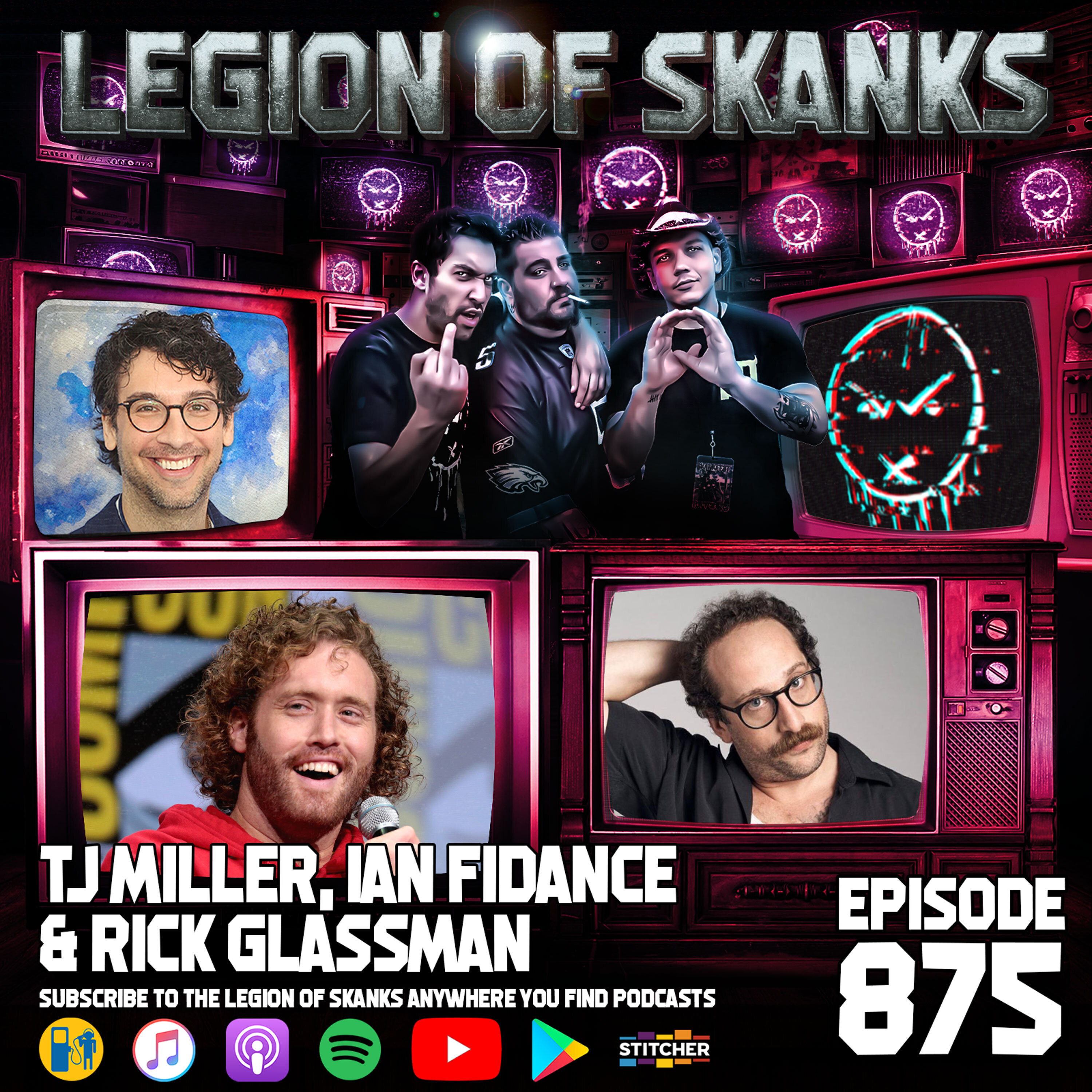 TJ Miller, Ian Fidance, & Rick Glassman - A Gerbil Named Goebbels - Episode 875