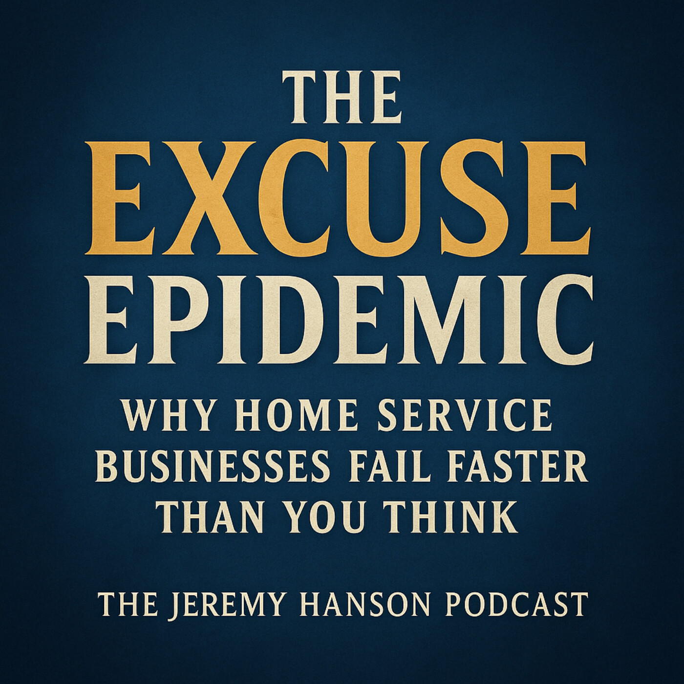 The Excuse Epidemic: Why Home Service Businesses Fail Faster Than You Think