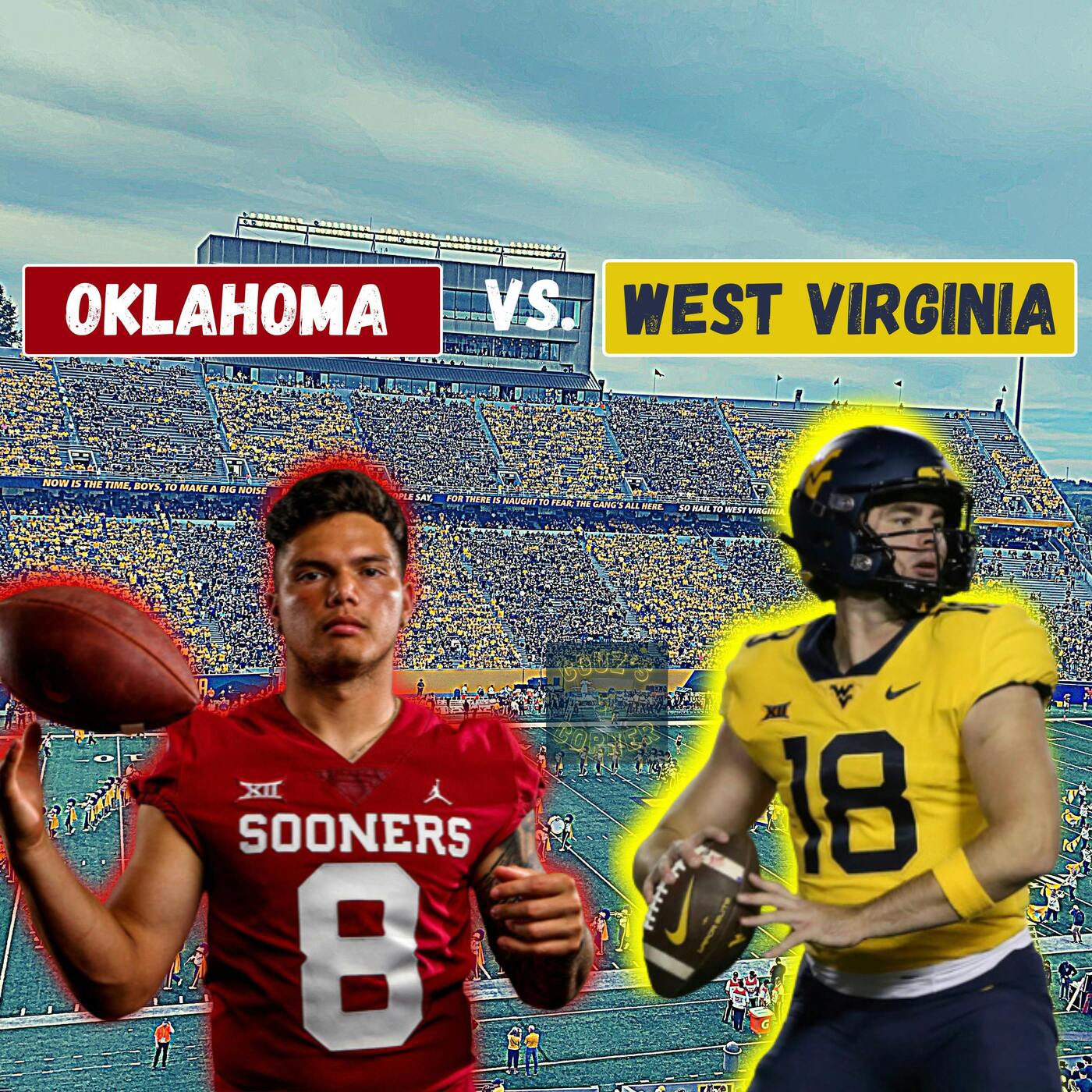 Oklahoma Sooners vs. West Virginia Mountaineers Preview 2022 | with Mountaineer Paul episode artwork