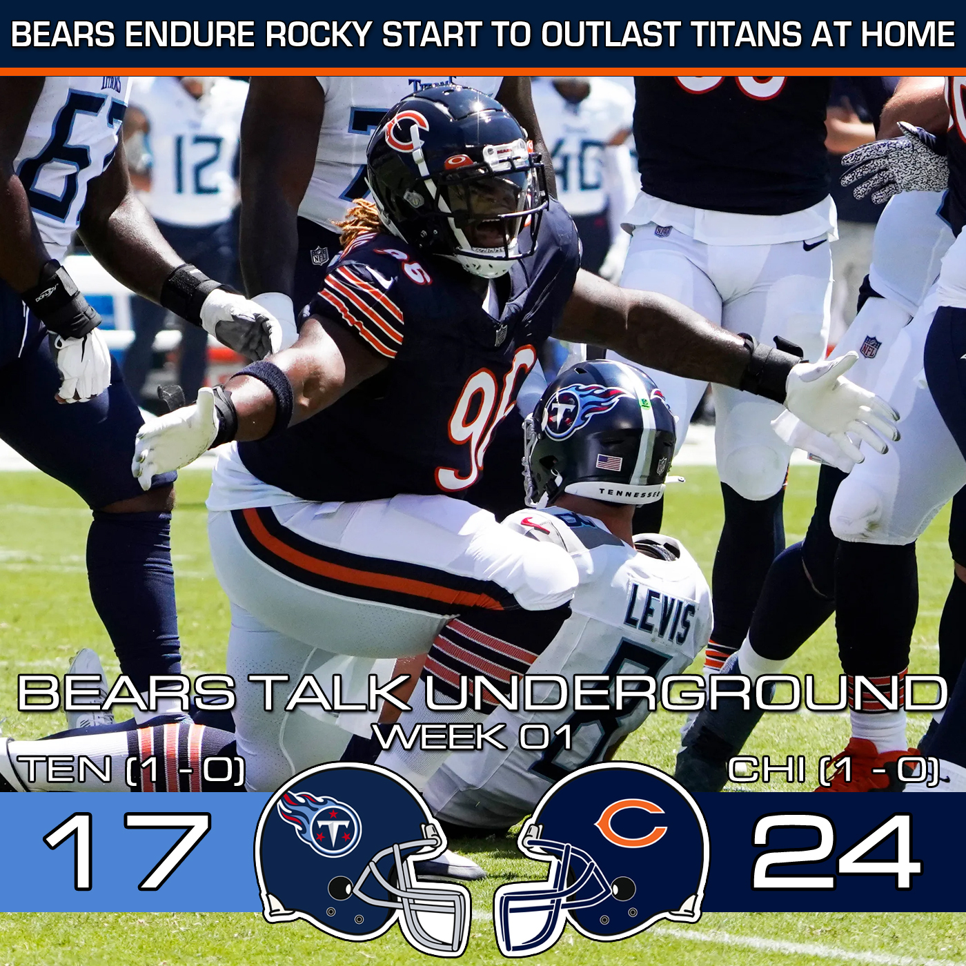 Week One Review - Bears Persevere and Overcome Titans