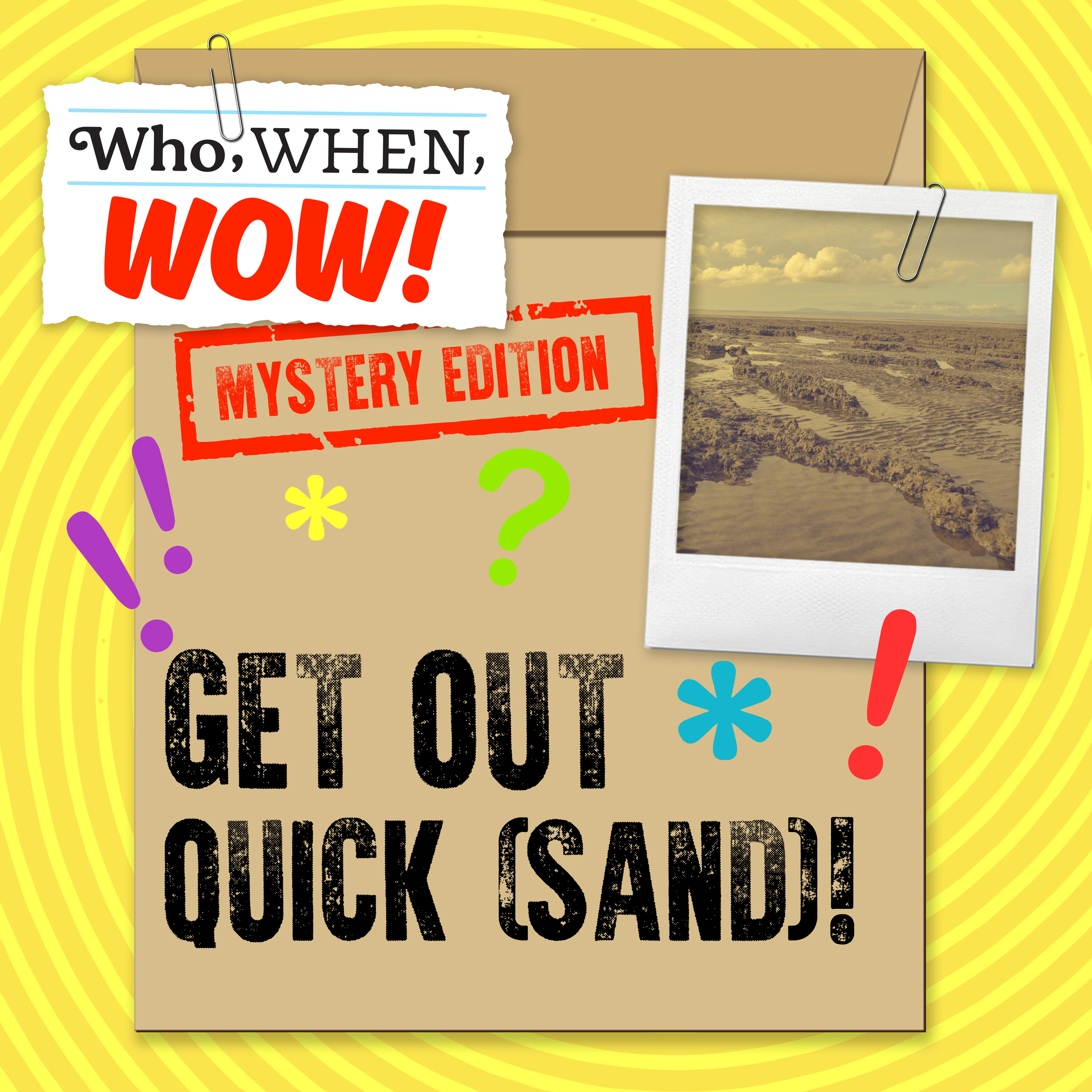 Get Out Quick (sand)! episode artwork