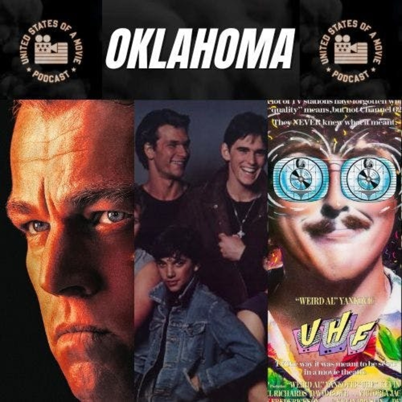Oklahoma: Killers of The Flower Moon vs The Outsiders vs UHF episode artwork